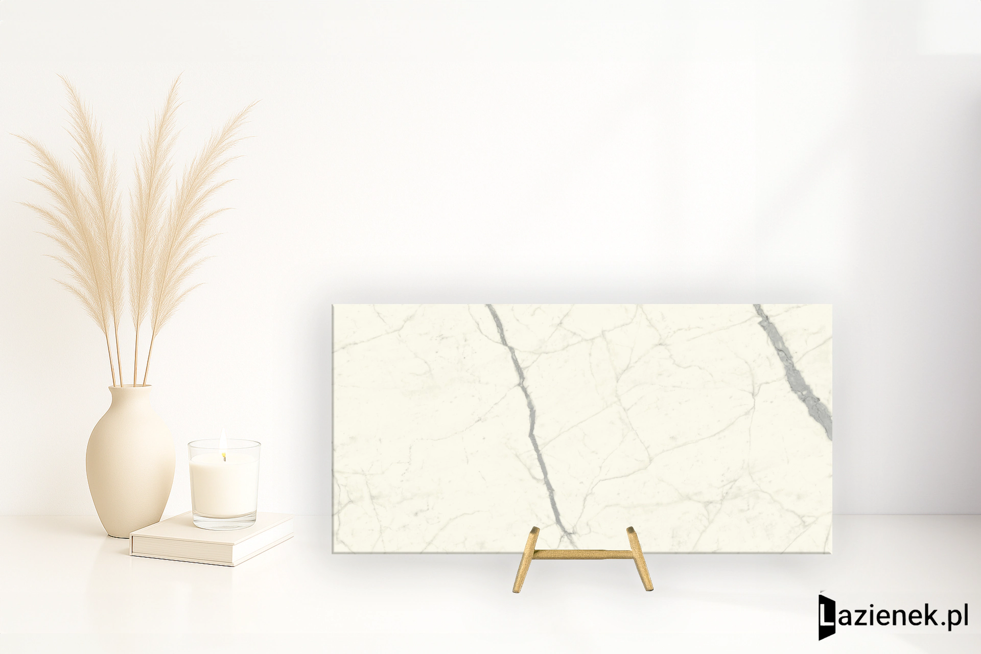 Fmg Marble Active Calacatta Statuario antybakteryjna 60x120 cm gr. 8 mm - płytka rektyfikowana / Fmg/IAS192X864