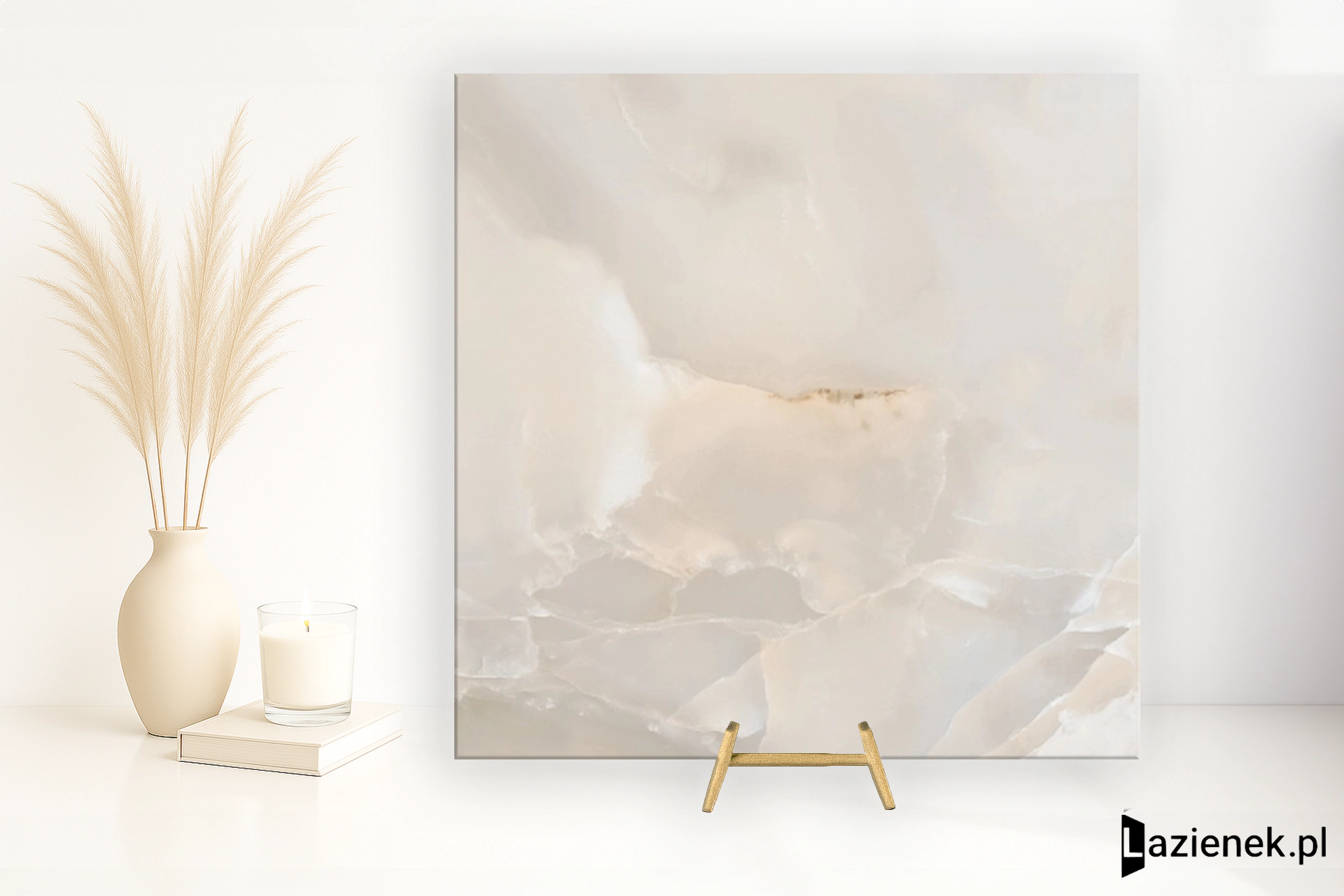Fmg Select Onice Alabastrino polerowana 60x60 cm gr. 8 mm - płytka rektyfikowana / Fmg/LU668358