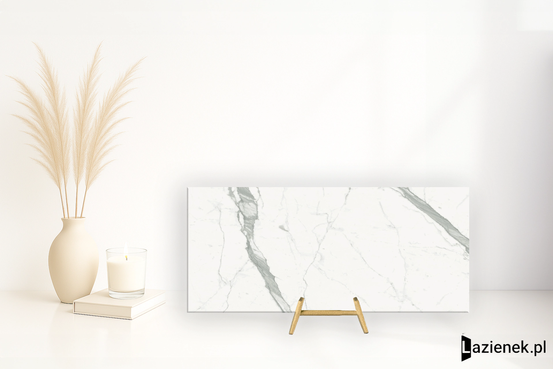 Fmg Marmi Maxfine Bianco Venato Extra naturalna 120x270 cm gr. 6 mm - płytka rektyfikowana / Fmg/P2712300MF6