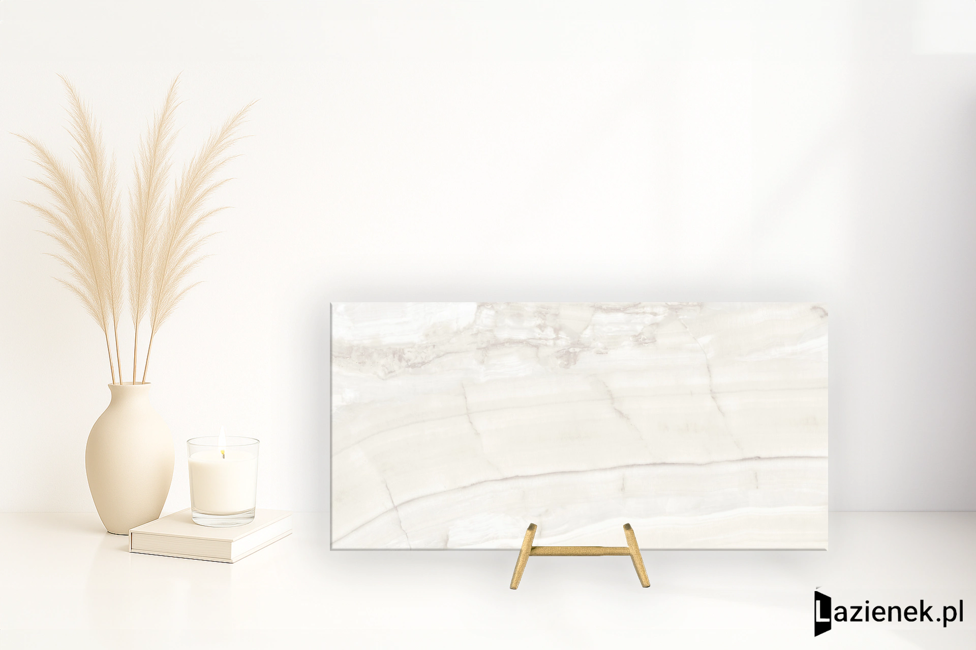 Fmg Onici Maxfine Onice Perla naturalna 75x150 cm gr. 6 mm - płytka rektyfikowana / Fmg/P175290MF6