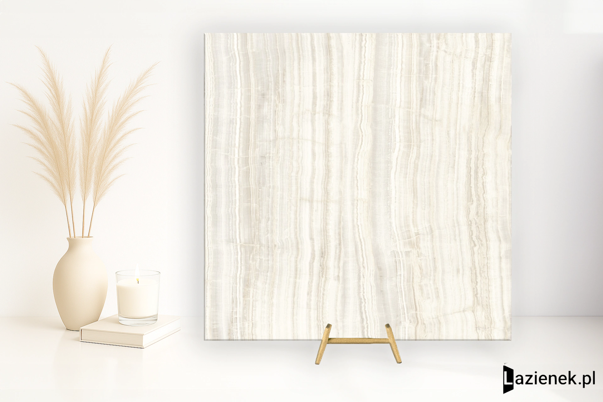Fmg Onici Maxfine Onice Avorio polerowana 150x150 cm gr. 6 mm - płytka rektyfikowana / Fmg/L150340MF6