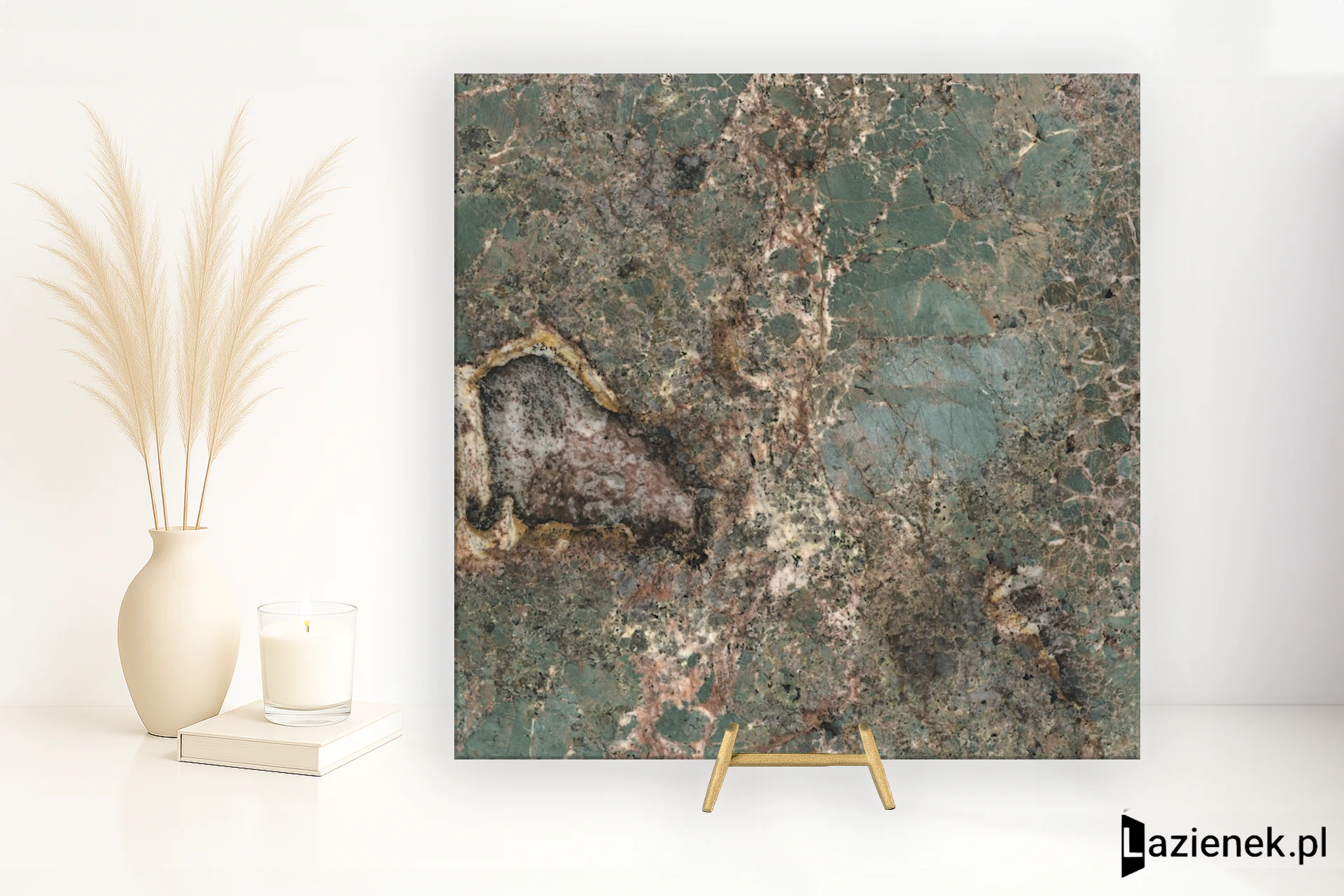 Fmg Marmi Maxfine Amazonite polerowana 75x75 cm gr. 6 mm - płytka rektyfikowana / Fmg/L75446MF6
