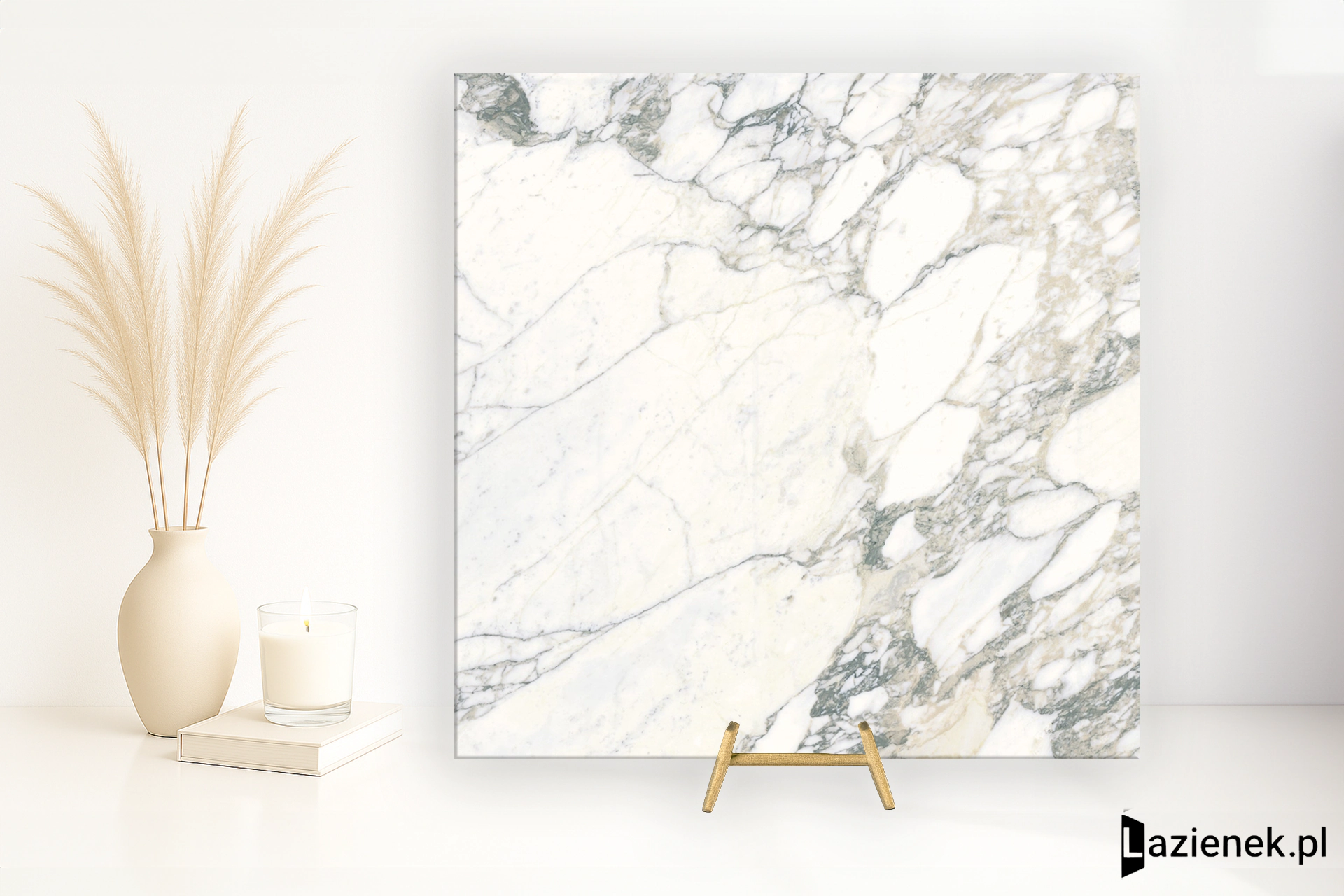 Fmg Marmi Maxfine Arabescato naturalna 150x150 cm gr. 6 mm - płytka rektyfikowana / Fmg/P150320MF6