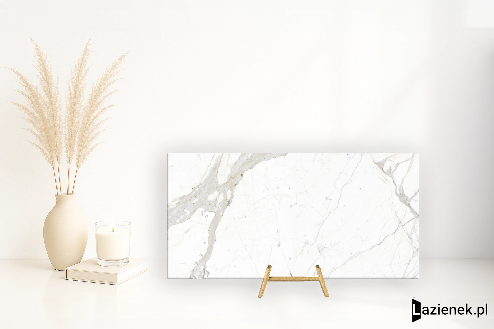 Fmg Marmi Maxfine Calacatta B polerowana 150x300 cm gr. 6 mm - płytka rektyfikowana / Fmg/L315268MF6