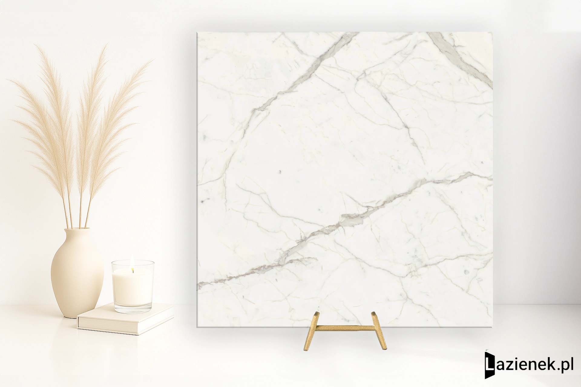 Fmg Marble Active Calacatta antybakteryjna 60x60 cm gr. 8 mm - płytka rektyfikowana / Fmg/IAS1958X860