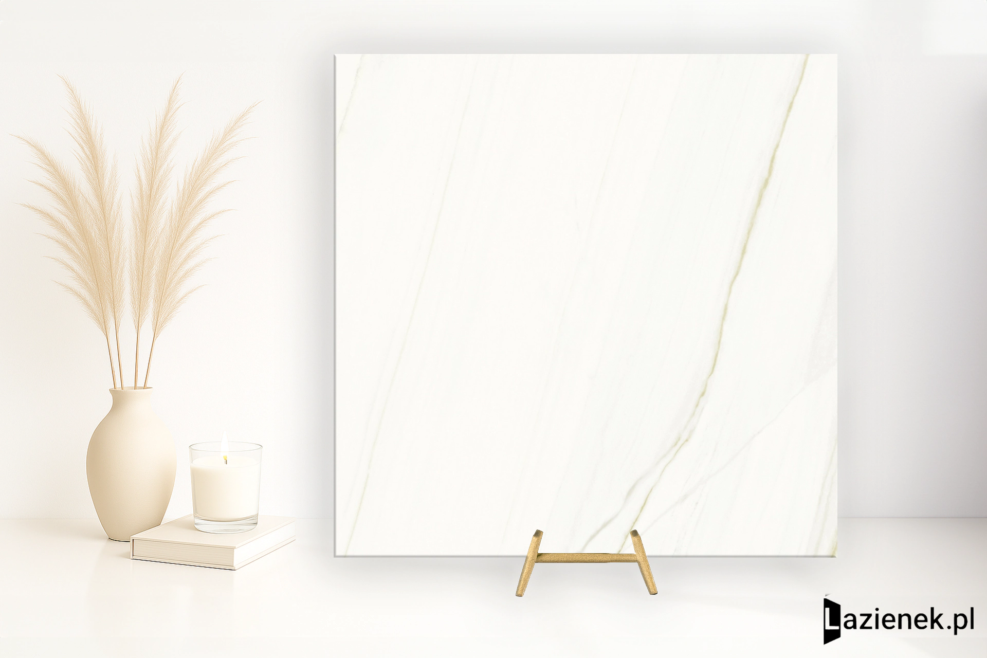 Fmg Marmi Maxfine Bianco Lasa naturalna 150x150 cm gr. 6 mm - płytka rektyfikowana / Fmg/P150326MF6