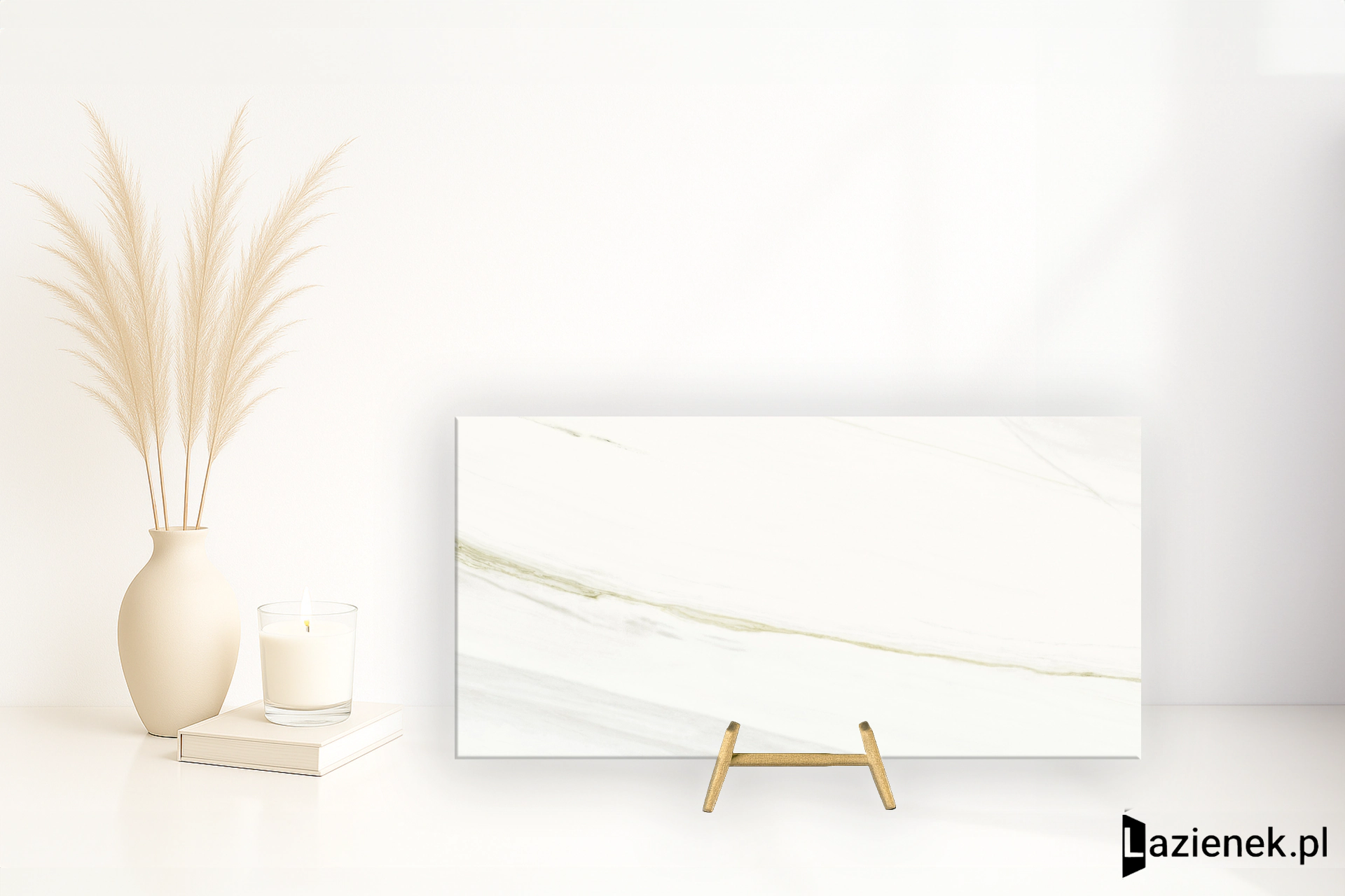 Fmg Marmi Maxfine Bianco Lasa naturalna 150x300 cm gr. 6 mm - płytka rektyfikowana / Fmg/P315326MF6
