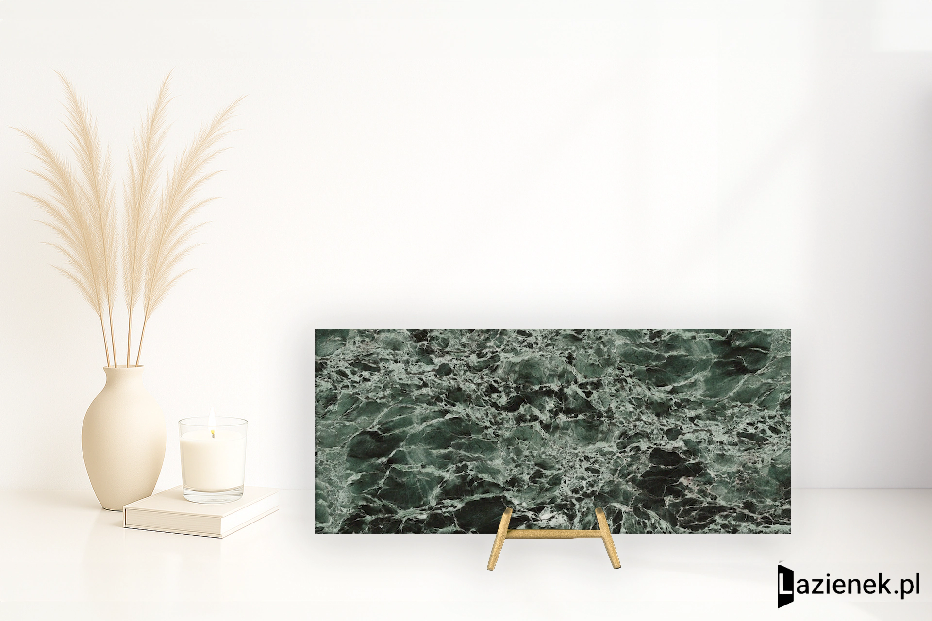 Fondovalle Infinito 2.0 Green Denis wysoki połysk 60x120 cm gr. 6 mm - płytka rektyfikowana / INF2685