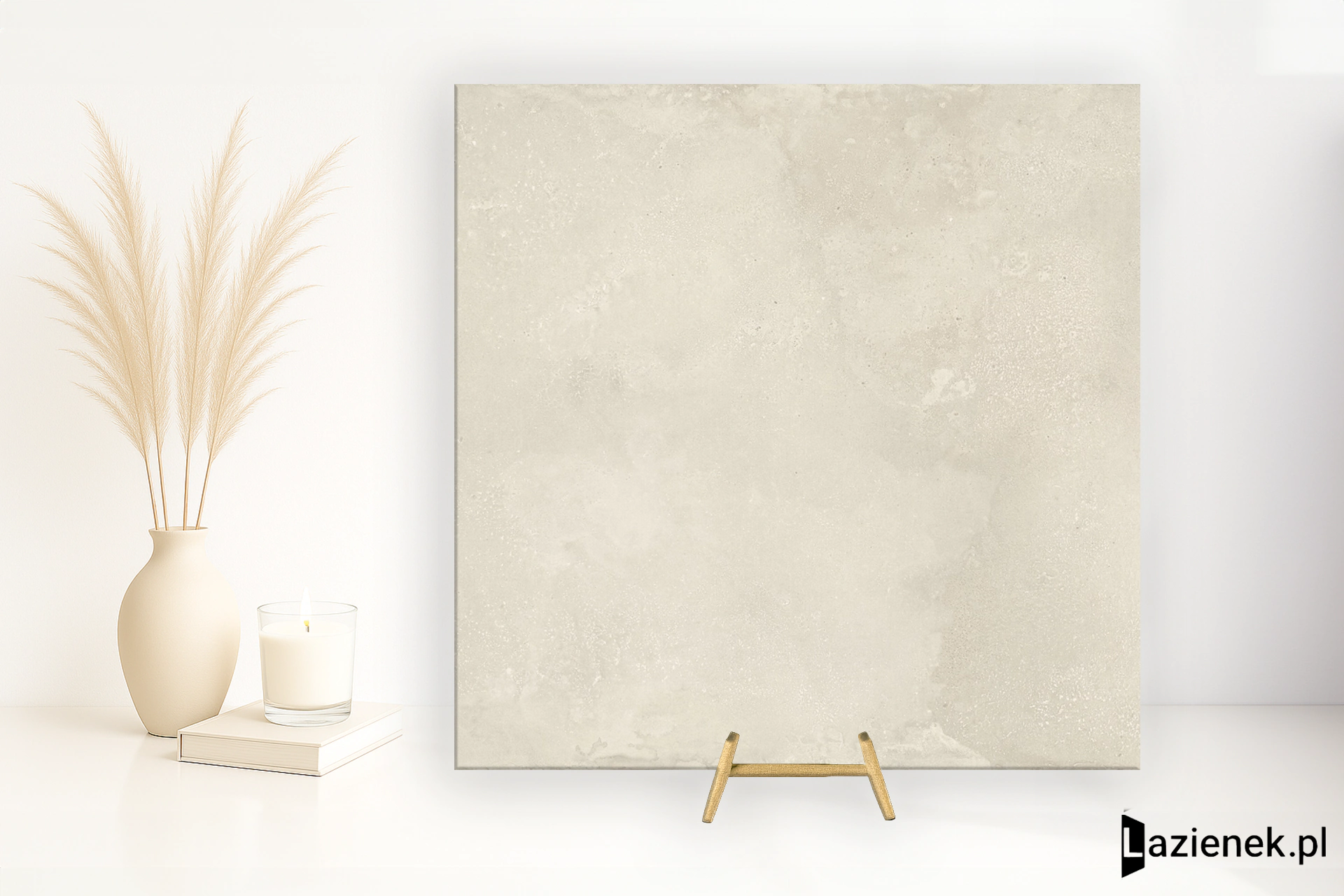 Fondovalle Pigmento Gesso naturalna 80x80 cm gr. 9 mm - płytka rektyfikowana / PGM202