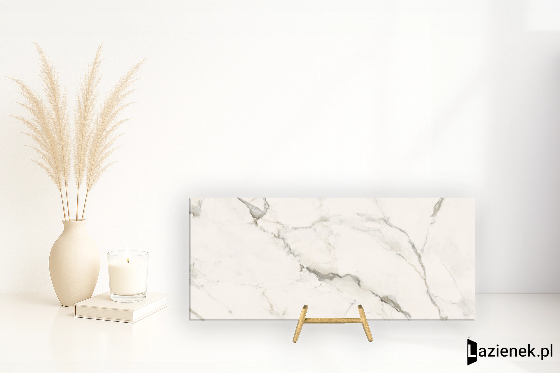Fondovalle Infinito 2.0 Calacatta Light polerowana 120x278 cm gr. 6 mm - płytka rektyfikowana / INF1281