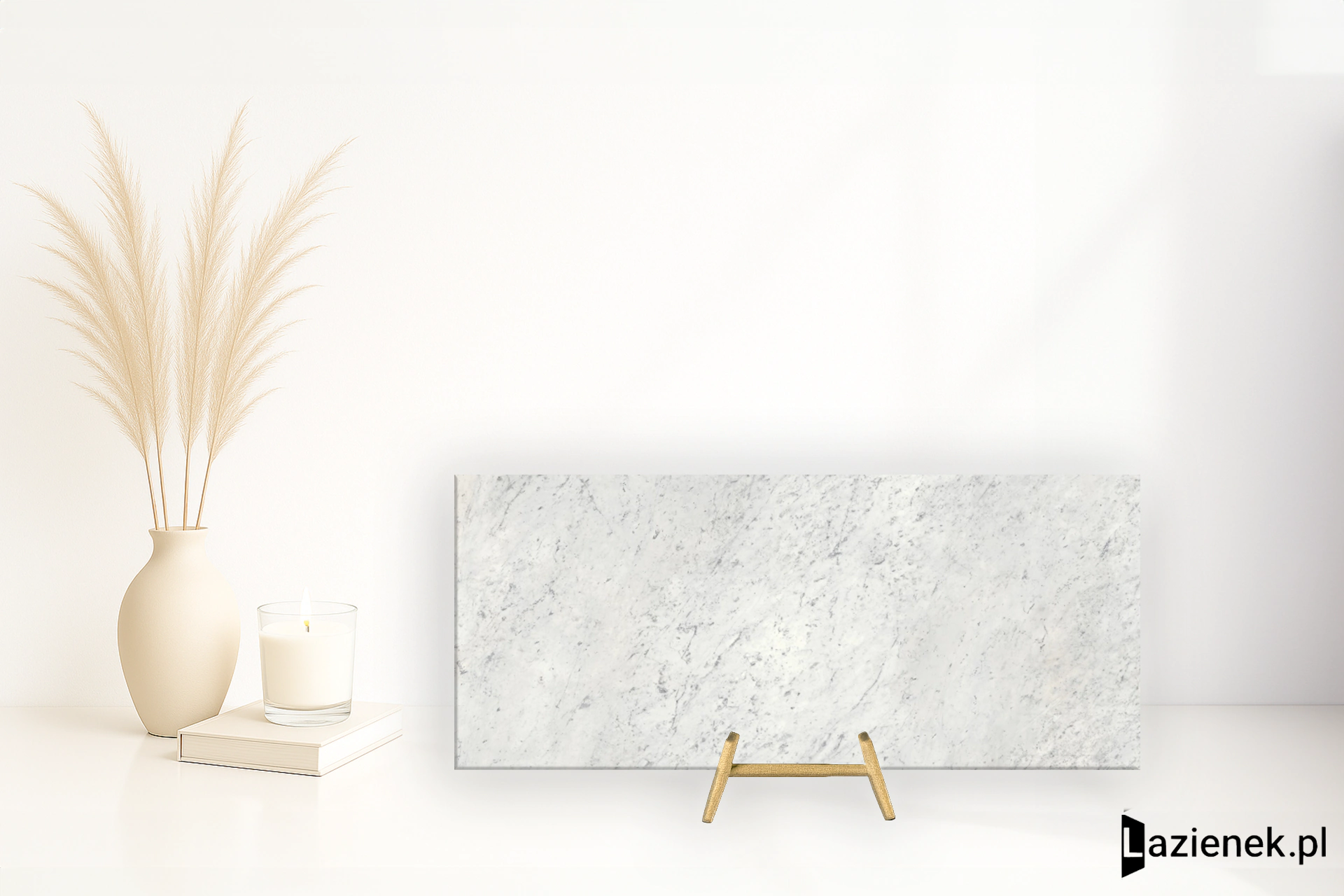 Fondovalle Infinito 2.0 Carrara C szlifowana satynowa 120x278 cm gr. 6 mm - płytka rektyfikowana / INF1137