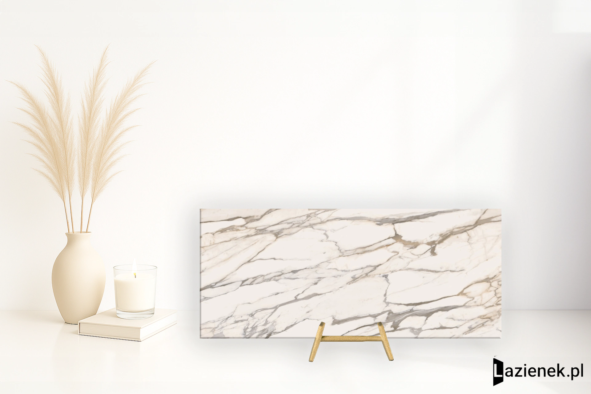 Fondovalle Infinito 2.0 Calacatta Gold polerowana 120x278 cm gr. 6 mm - płytka rektyfikowana / INF1174