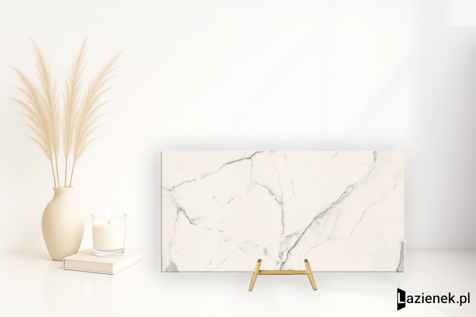 Fondovalle Infinito 2.0 Calacatta Light wysoki połysk 60x120 cm gr. 6 mm - płytka rektyfikowana / INF2657