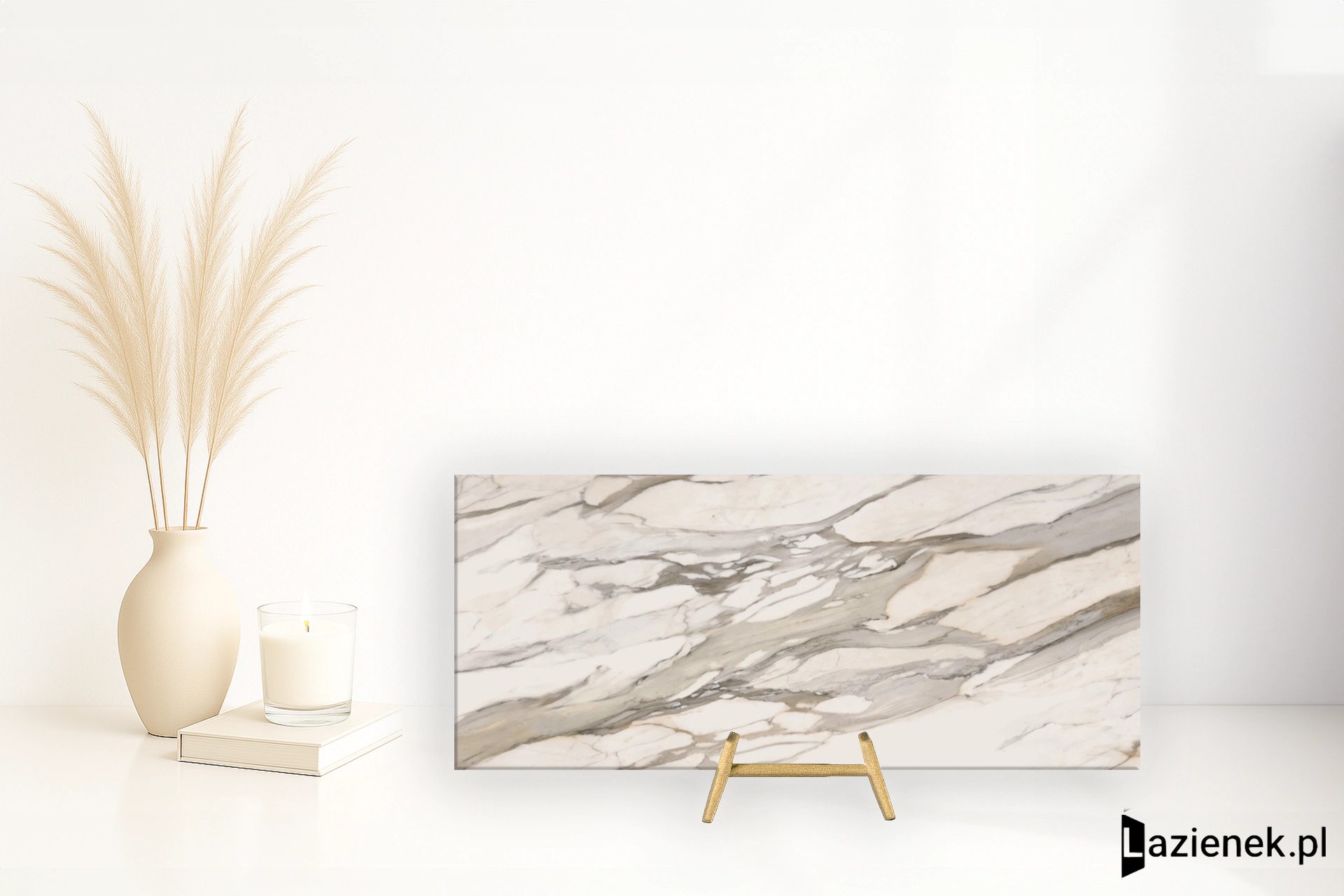 Fondovalle Infinito 2.0 Calacatta Gold naturalna 120x278 cm gr. 6 mm - płytka rektyfikowana / INF1917