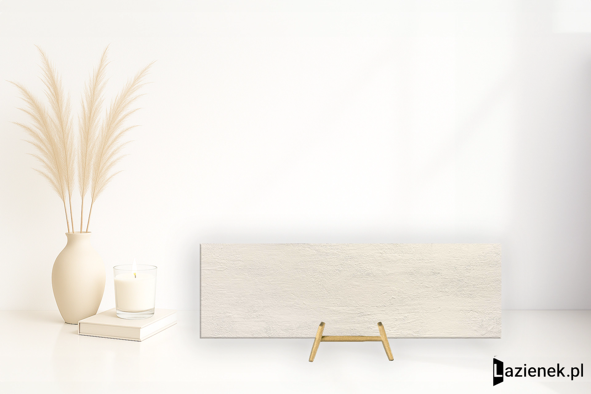 Grespania Wabi Sabi Fabric Beige matowa 31.5x100 cm gr. 10 mm - płytka rektyfikowana / 95WF701