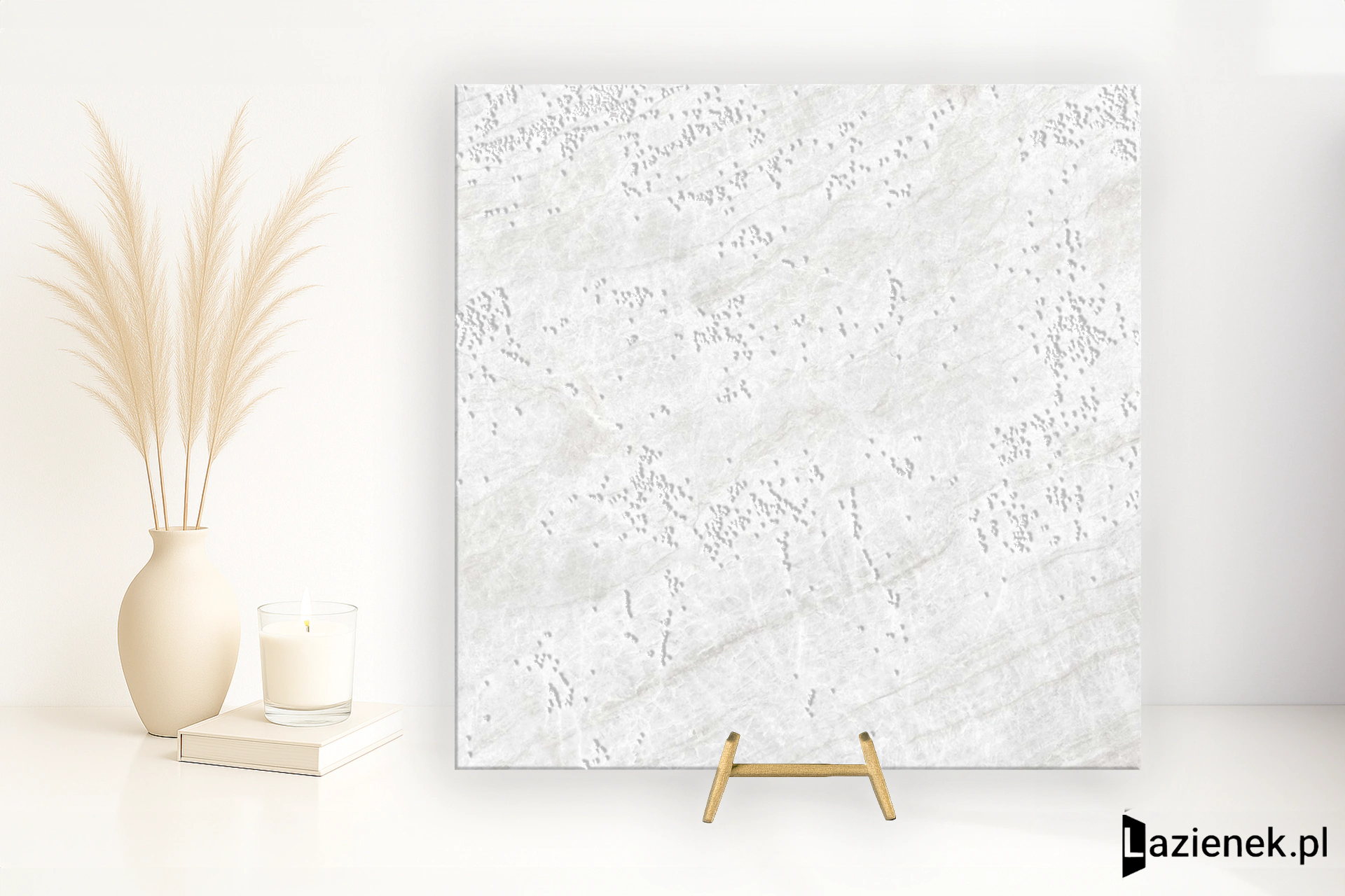 Grespania Taj Mahal White matowa 120x120 cm gr. 10 mm - płytka rektyfikowana / 36TJ40R