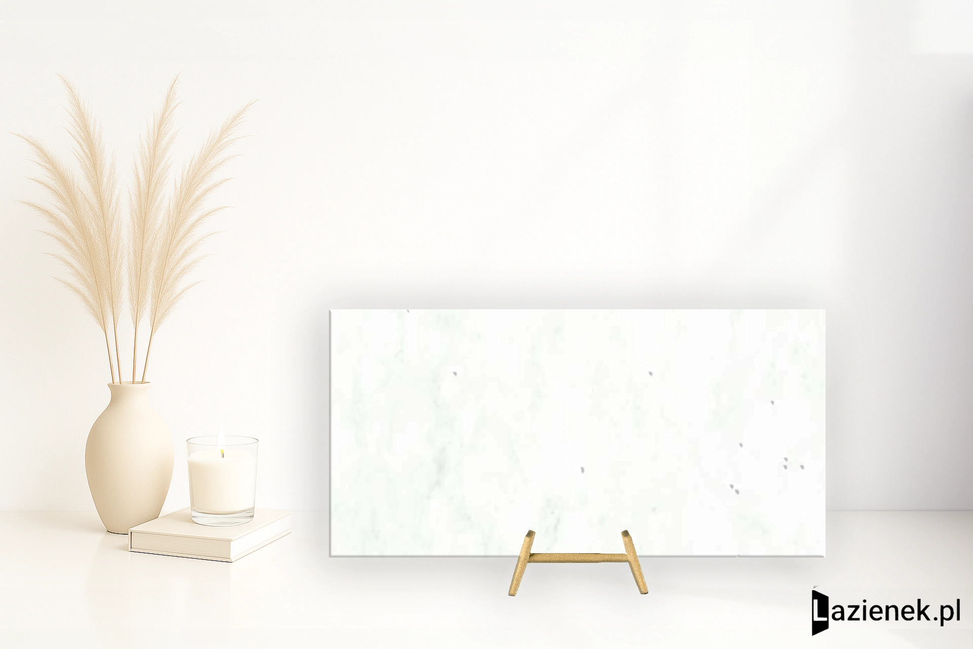 Grespania Marmorea Carrara błyszcząca 28x59 cm gr. 10 mm - płytka rektyfikowana / 46MD02P