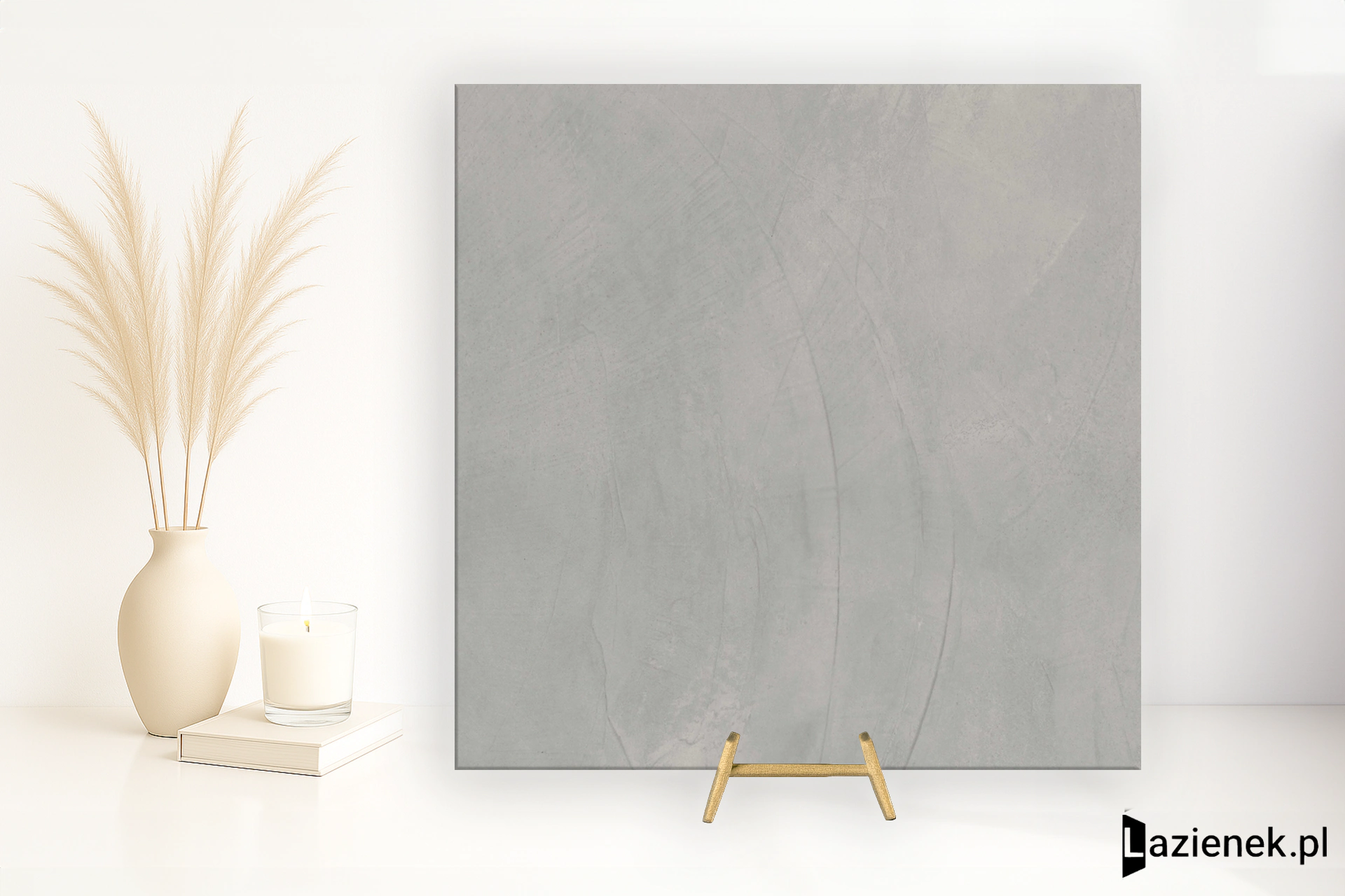 Grespania Titan Cemento matowa 120x120 cm gr. 6 mm - płytka nierektyfikowana / 80TI13E