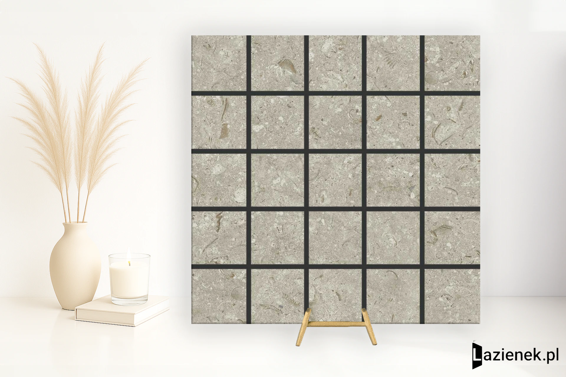 Grespania Fosil Gris matowa 30x30 cm gr. 10 mm - płytka nierektyfikowana / 41F260