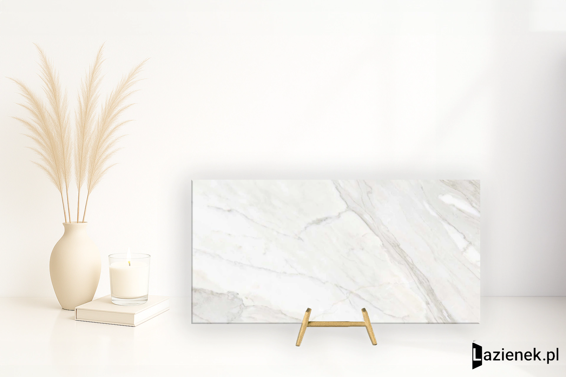 Grespania Calacata Calacata Mix błyszcząca 120x278 cm gr. 6 mm - płytka nierektyfikowana / 78CL48P