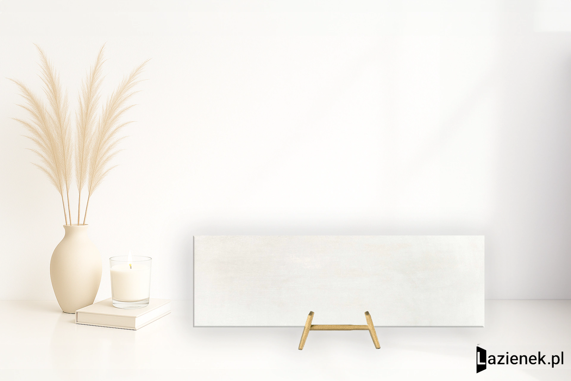 Grespania Wabi Sabi Concrete Blanco matowa 31.5x100 cm gr. 10 mm - płytka rektyfikowana / 95WC401