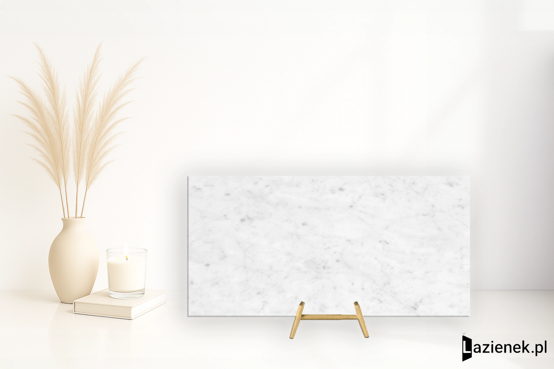 Grespania Marmorea Carrara matowa 30x60 cm gr. 10 mm - płytka nierektyfikowana / 46MD02