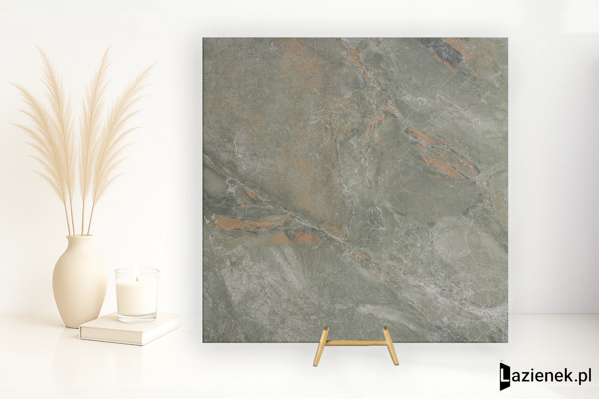 Grespania Icaria Antracite matowa 60x60 cm gr. 10 mm - płytka rektyfikowana / 82IC55R