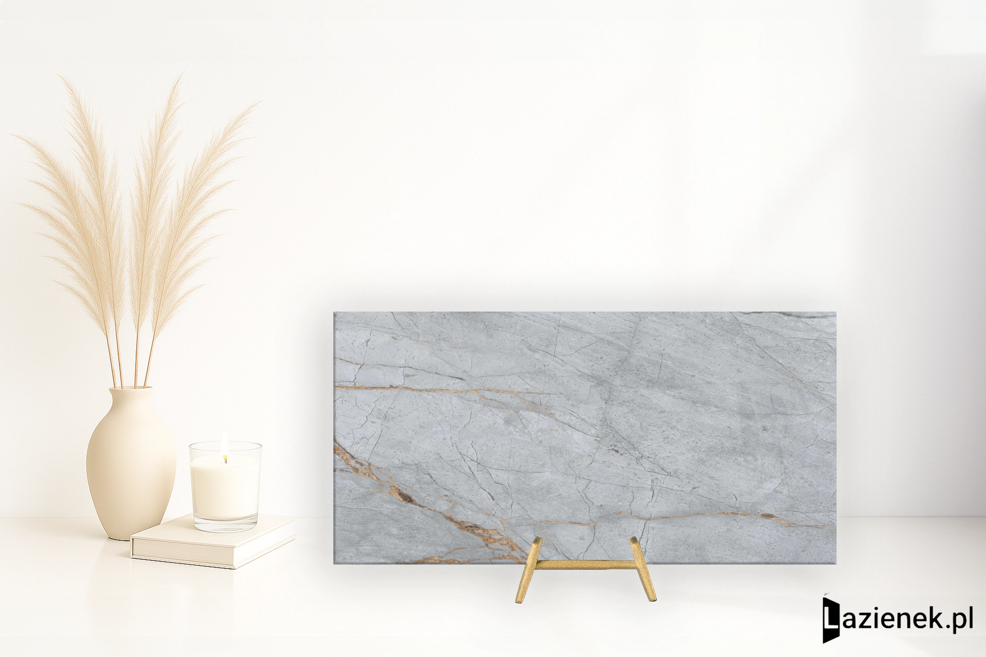 Grespania Blue Roma Cielo matowa 60x120 cm gr. 6 mm - płytka nierektyfikowana / 80B134E