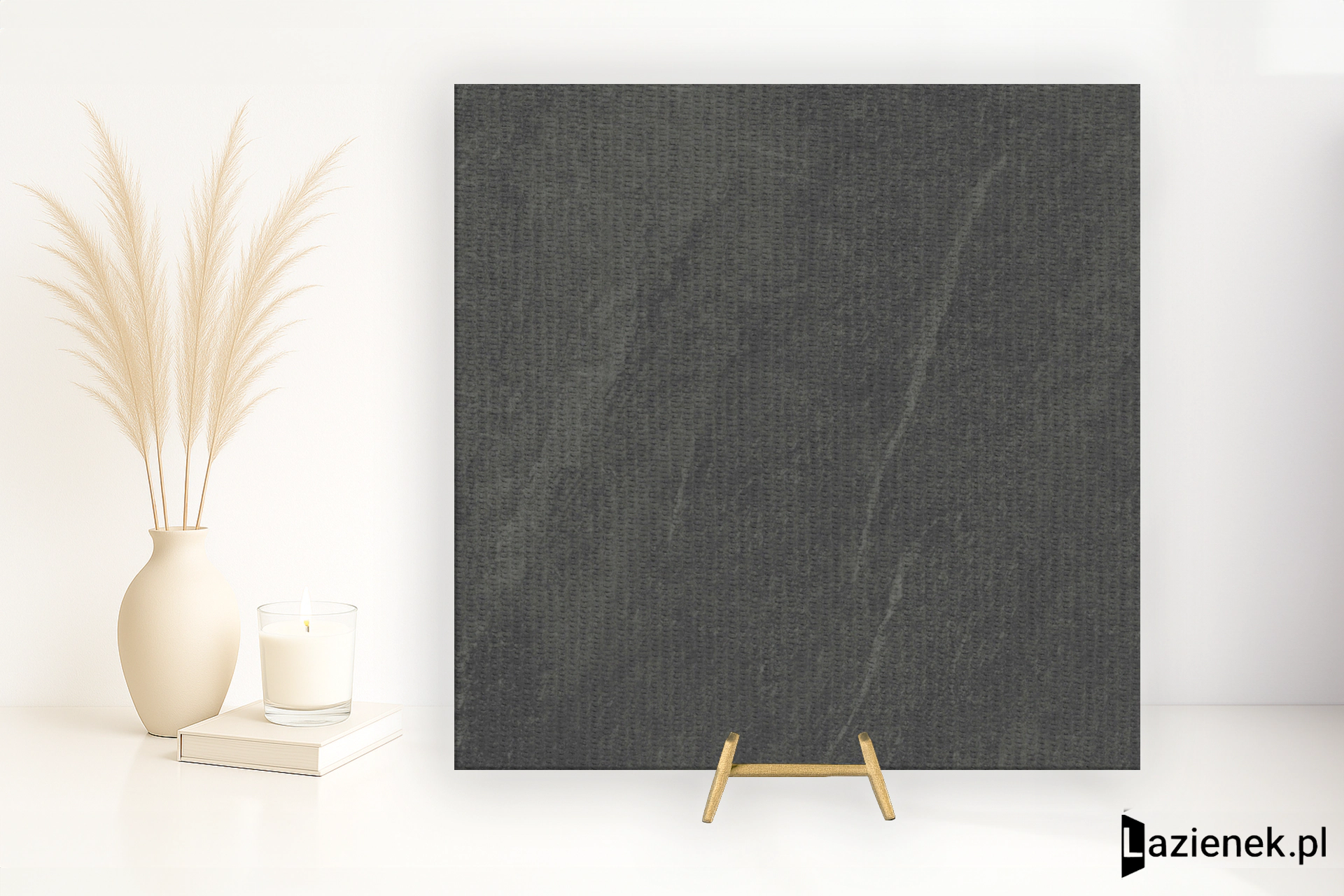 Grespania Volga Grafito przecierana 60x60 cm gr. 10 mm - płytka rektyfikowana / 55VO95R