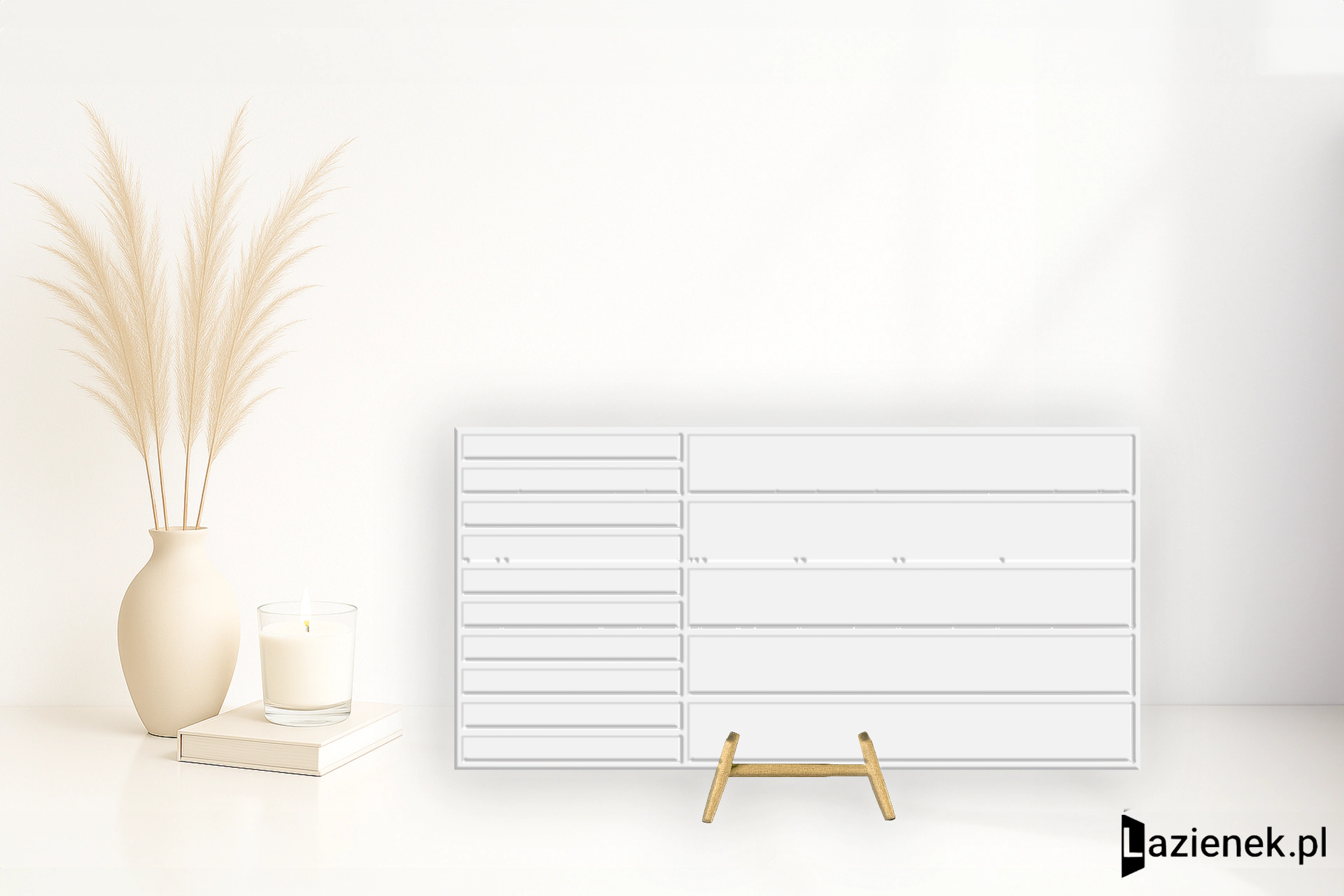 Grespania Siros Blanco przecierana 60x120 cm gr. 8 mm - płytka rektyfikowana / 97SO419