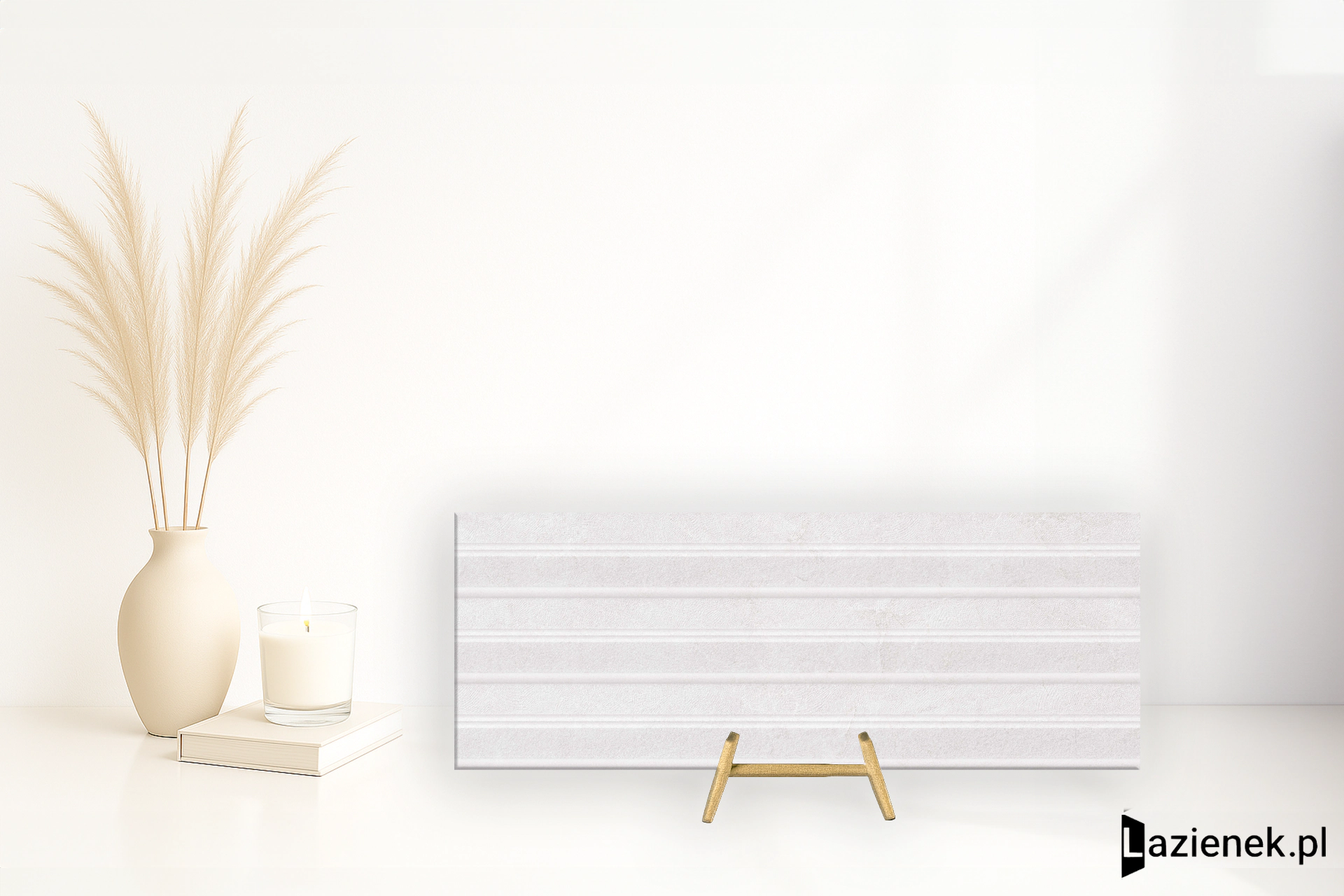 Grespania Zarci Blanco przecierana 45x120 cm gr. 8 mm - płytka rektyfikowana / 64ZA438