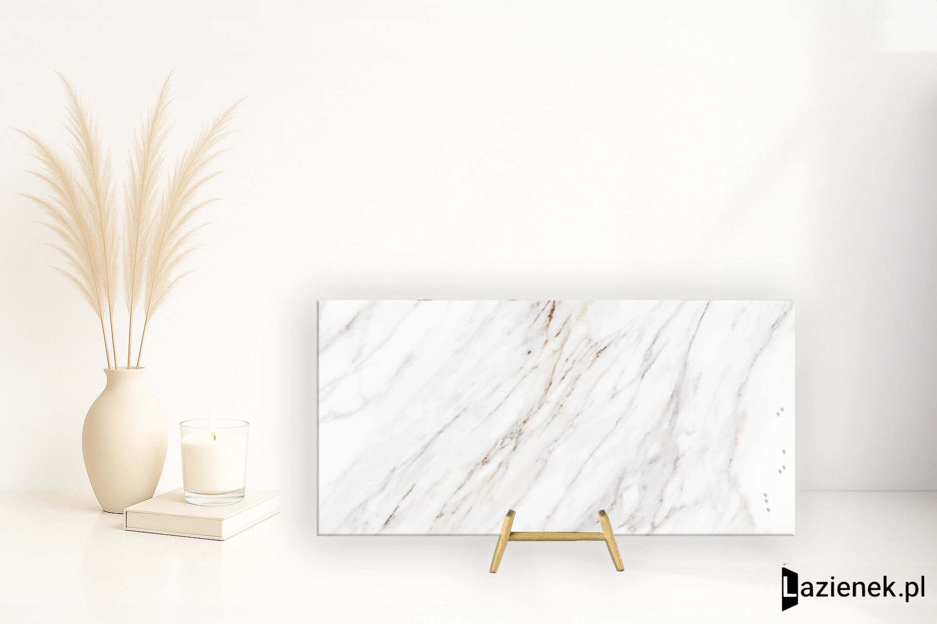 Grespania Marmorea Corinto błyszcząca 30x60 cm gr. 8 mm - płytka rektyfikowana / 31MDB77