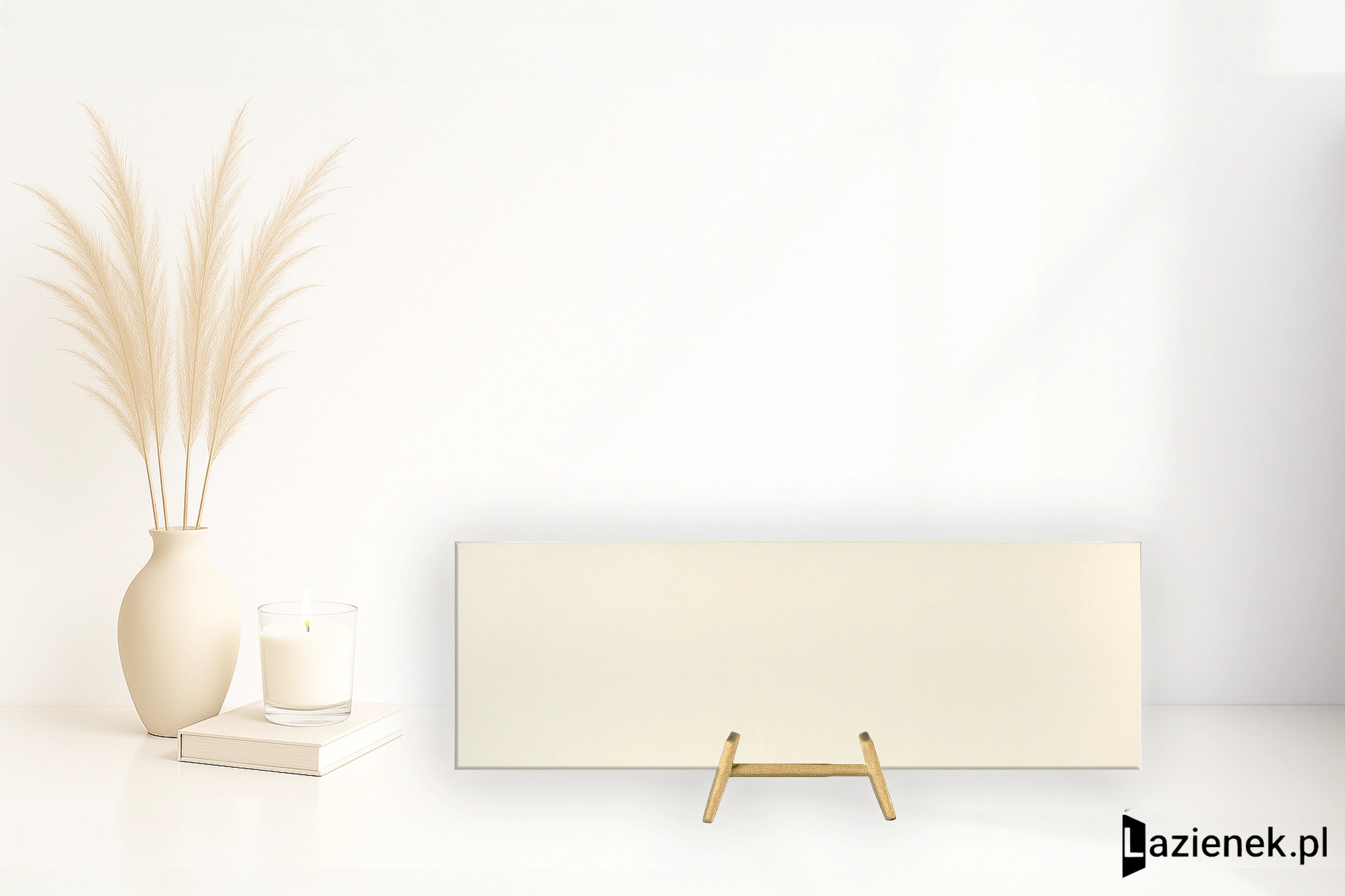 Grespania Montblanc Beige błyszcząca 30x90 cm gr. 8 mm - płytka rektyfikowana / 53MB709