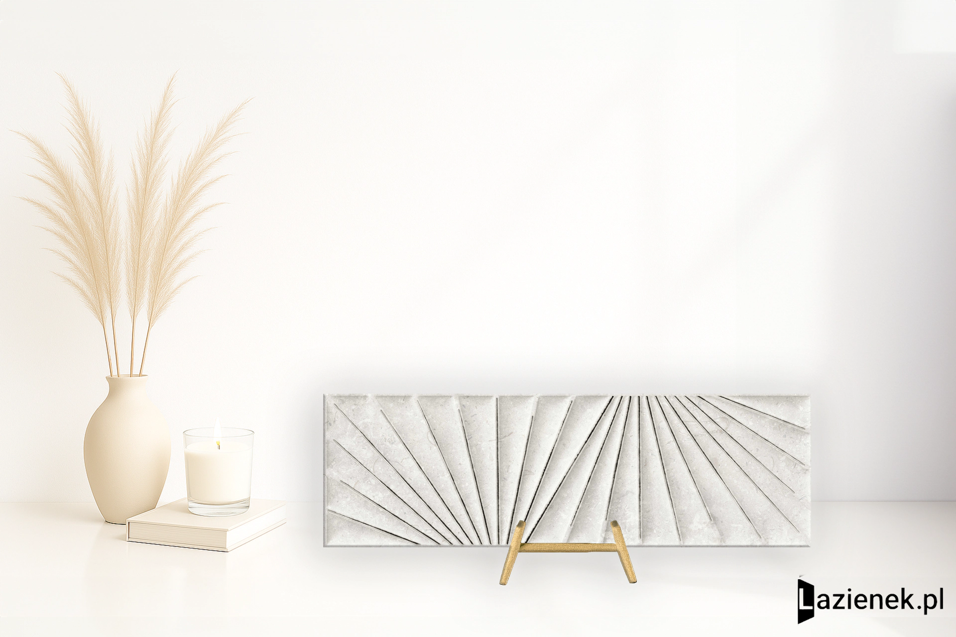 Grespania Fosil Perla matowa 31.5x100 cm gr. 10 mm - płytka rektyfikowana / 70F1321