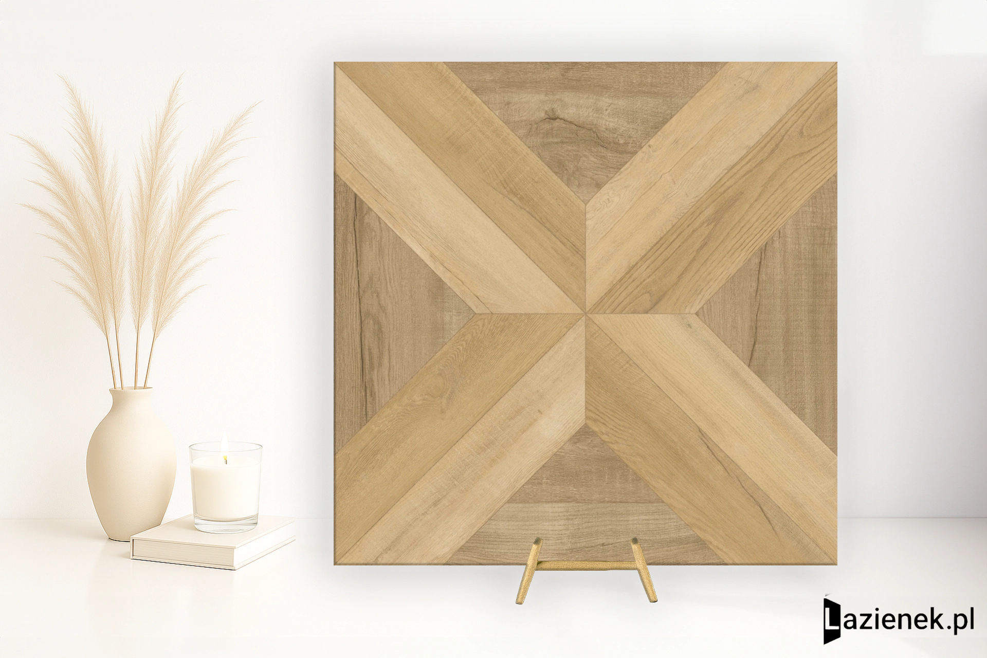 Grespania Sajonia Roble matowa 80x80 cm gr. 10 mm - płytka rektyfikowana / 81SJ71H