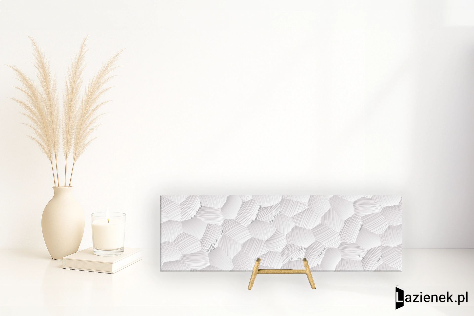 Grespania White&Co Blanco matowa 31.5x100 cm gr. 8 mm - płytka rektyfikowana / 95WH421