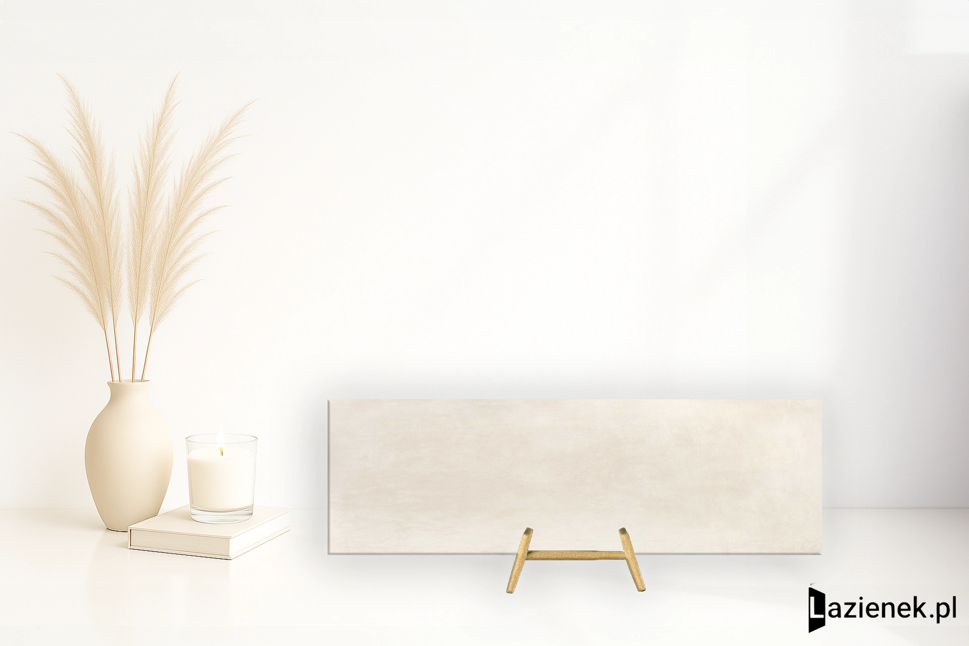Grespania Wabi Sabi Concrete Beige matowa 31.5x100 cm gr. 10 mm - płytka rektyfikowana / 95WC701