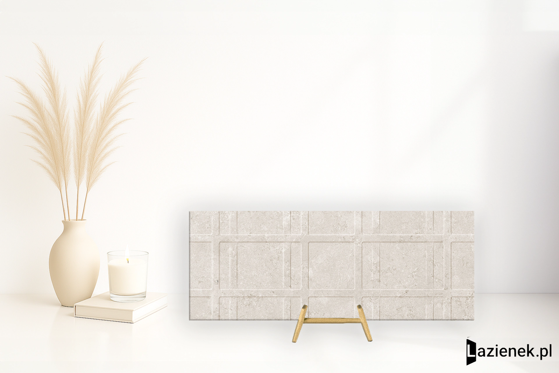 Grespania Porto Petro Greige matowa 45x120 cm gr. 8 mm - płytka rektyfikowana / 64PE328