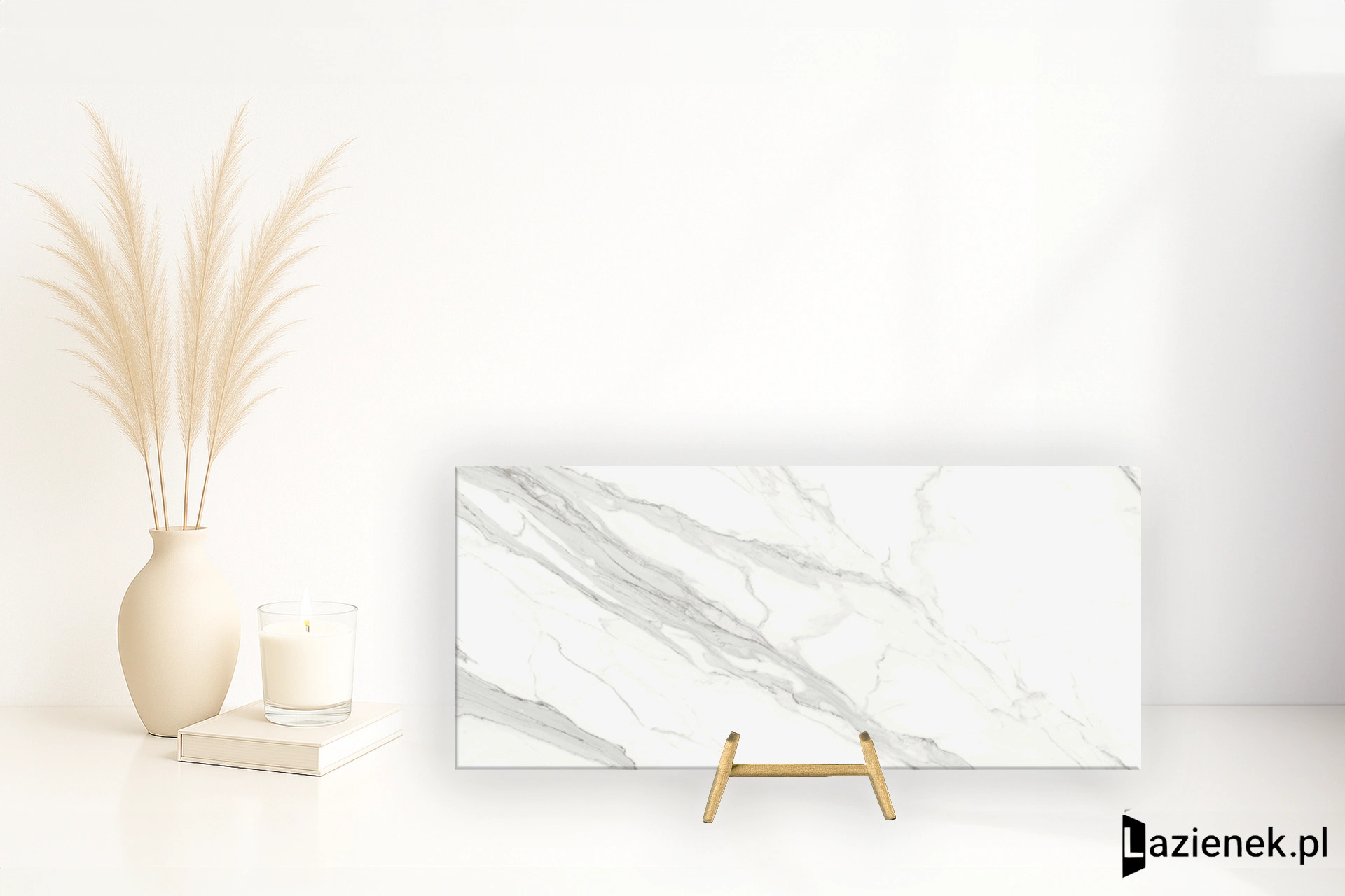 Grespania Estatuario Extra Estatuario Extra matowa 120x278 cm gr. 6 mm - płytka nierektyfikowana / 78E348E