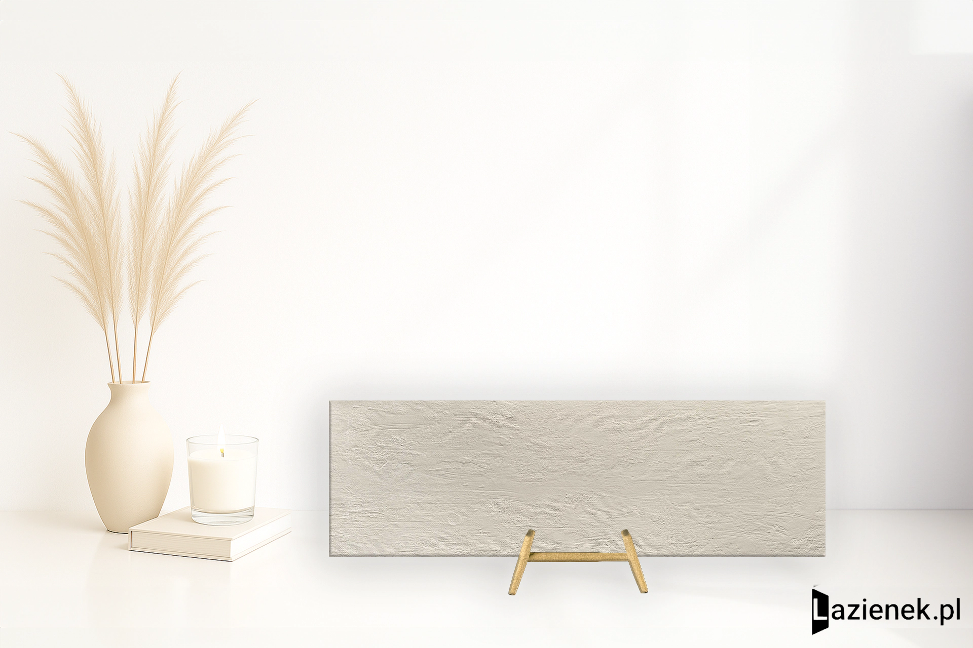 Grespania Wabi Sabi Fabric Gris matowa 31.5x100 cm gr. 10 mm - płytka rektyfikowana / 95WF301