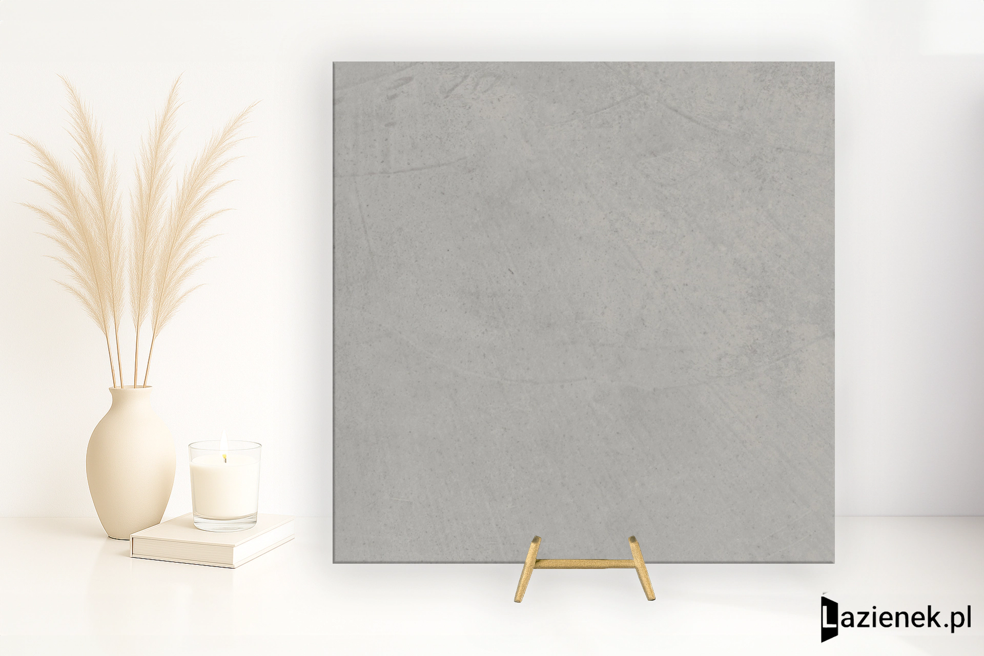 Grespania Titan Cemento matowa 60x60 cm gr. 10 mm - płytka rektyfikowana / 82TI15R