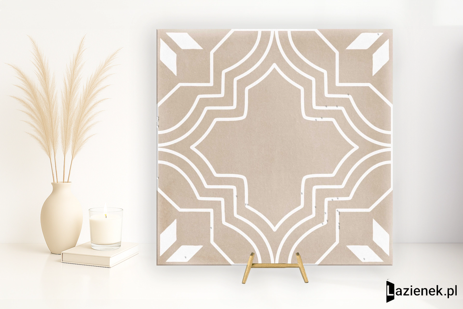 Grespania Boheme Taupe matowa 20x20 cm gr. 7 mm - płytka nierektyfikowana / 23BH120