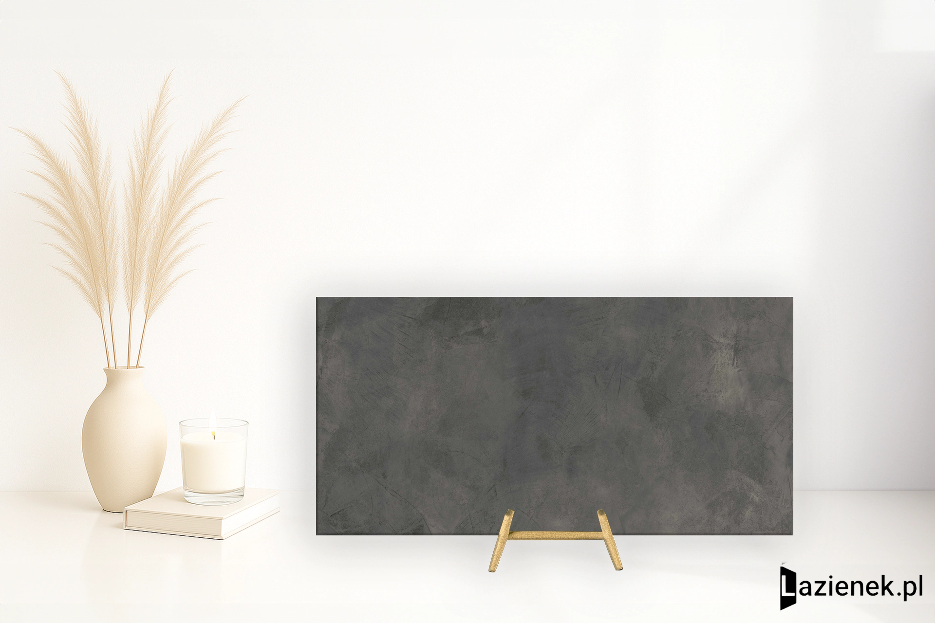 Grespania Titan Antracita matowa 162x324 cm gr. 20 mm - płytka nierektyfikowana / 90TI610
