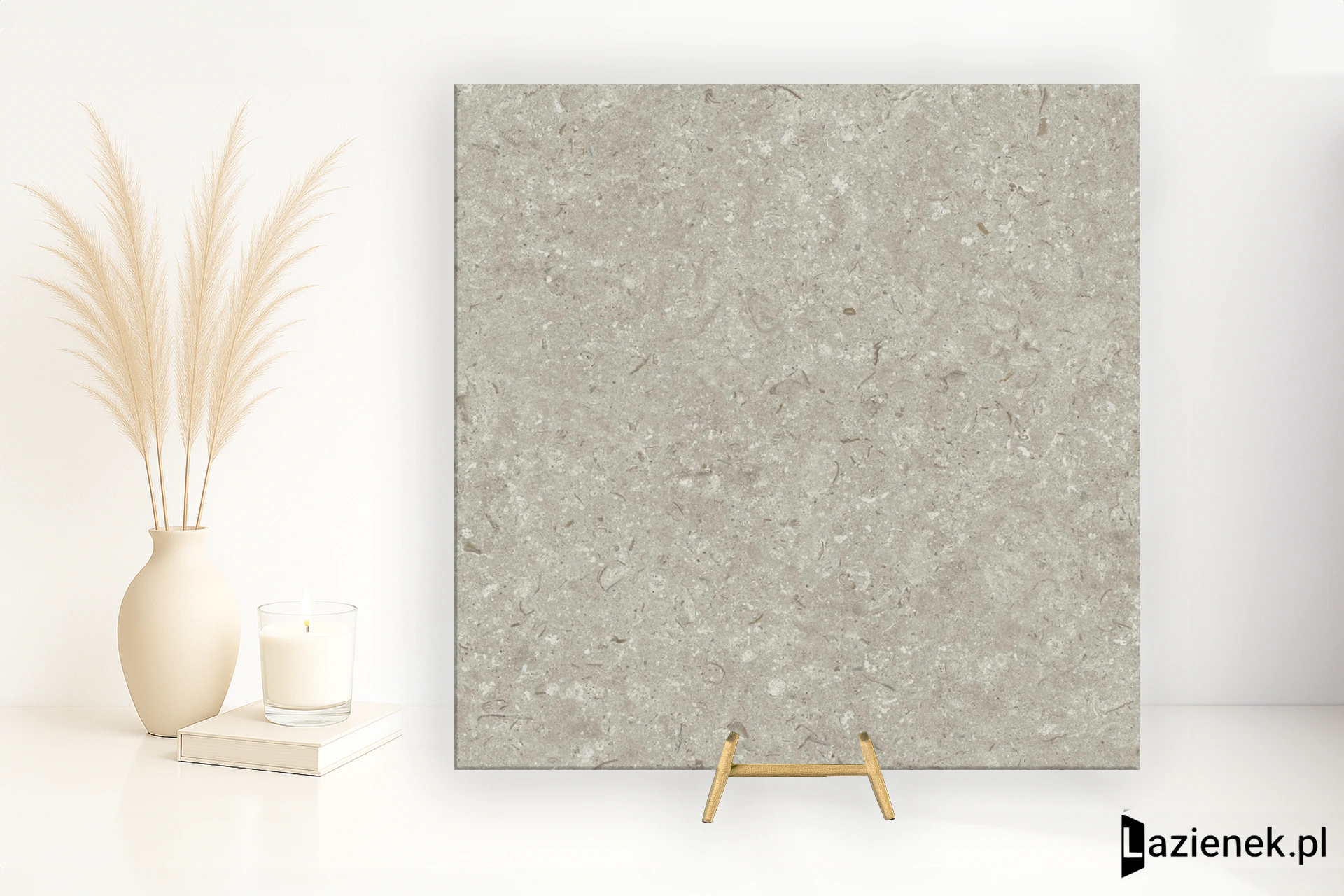 Grespania Fosil Gris matowa 60x60 cm gr. 10 mm - płytka rektyfikowana / 82F265R