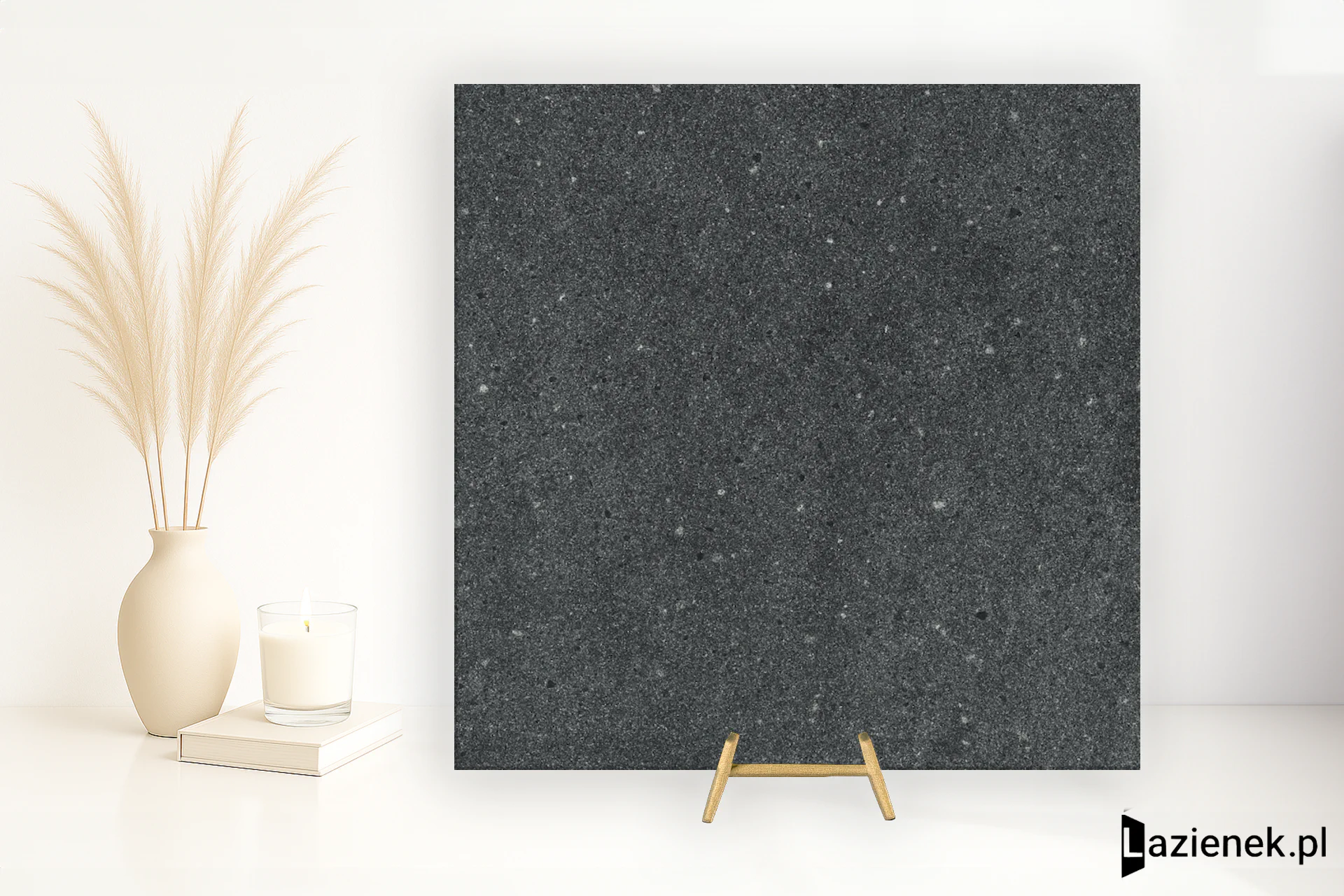 Grespania Meteor Antracita błyszcząca 30x30 cm gr. 15 mm - płytka rektyfikowana / 60ME60P