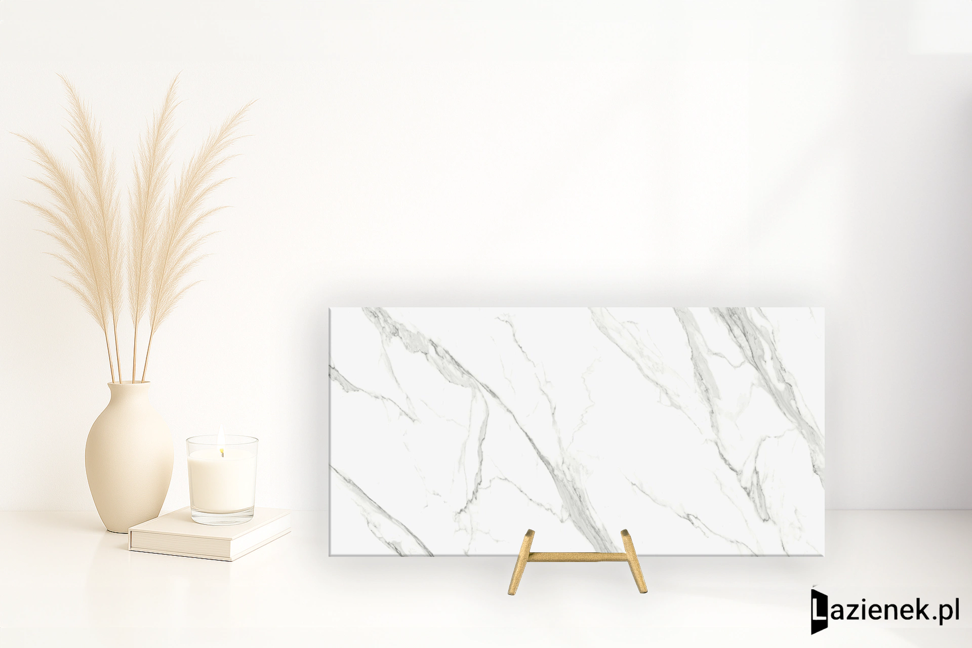 Grespania Estatuario Extra Estatuario Extra matowa 160x320 cm gr. 6 mm - płytka nierektyfikowana / 80E34A6