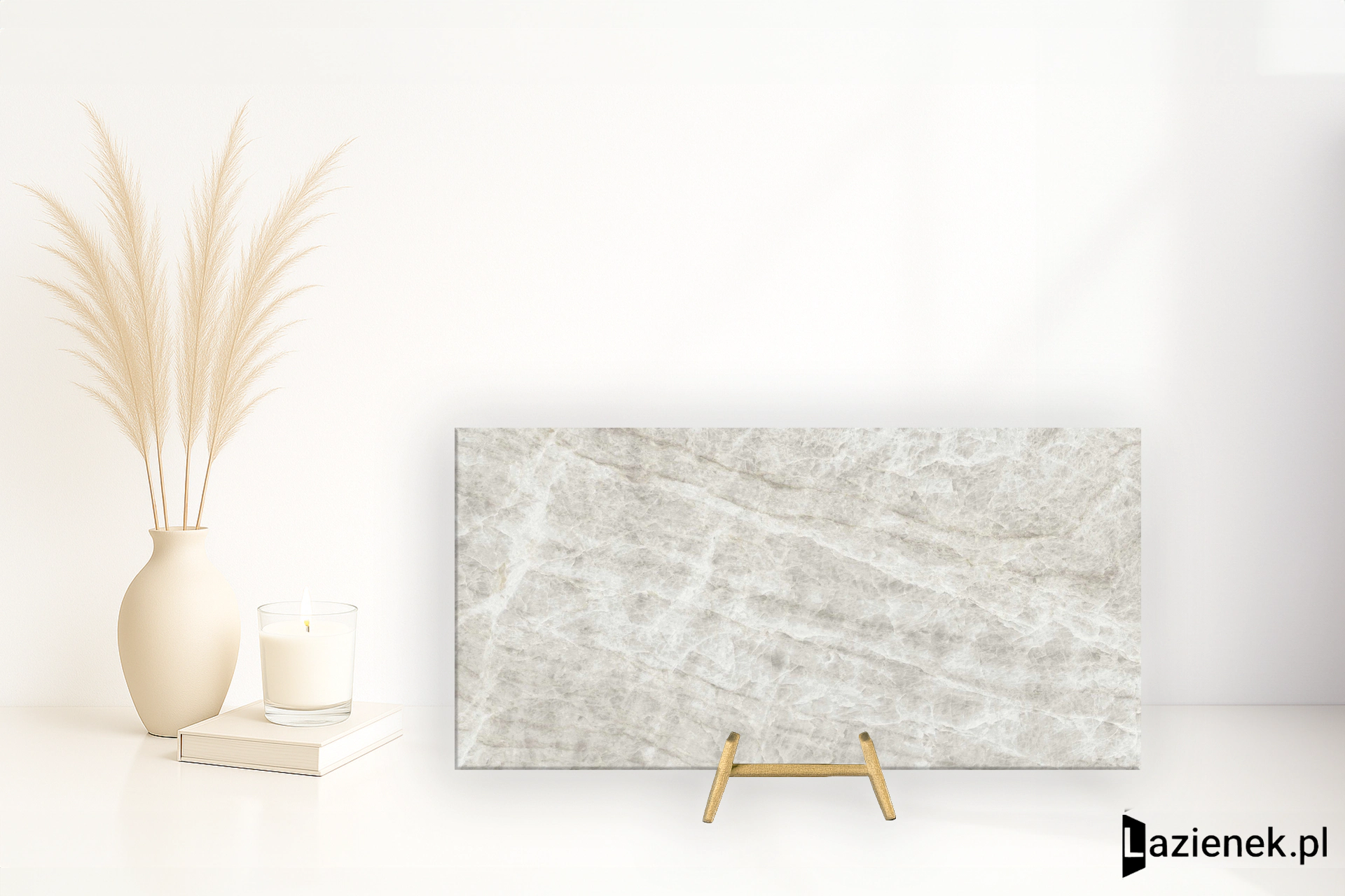 Grespania Taj Mahal Sand błyszcząca 59x119 cm gr. 10 mm - płytka rektyfikowana / 44TJ79P