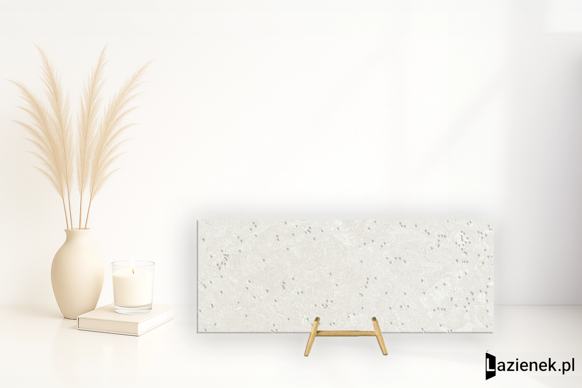 Grespania Porto Petro Blanco matowa 45x120 cm gr. 8 mm - płytka rektyfikowana / 64PE408