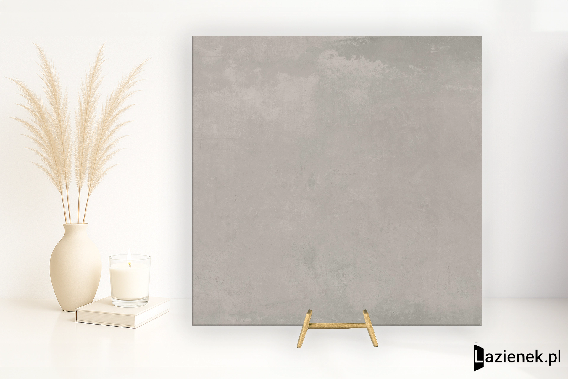 Grespania Moma Gris matowa 120x120 cm gr. 6 mm - płytka nierektyfikowana / 80MM33E