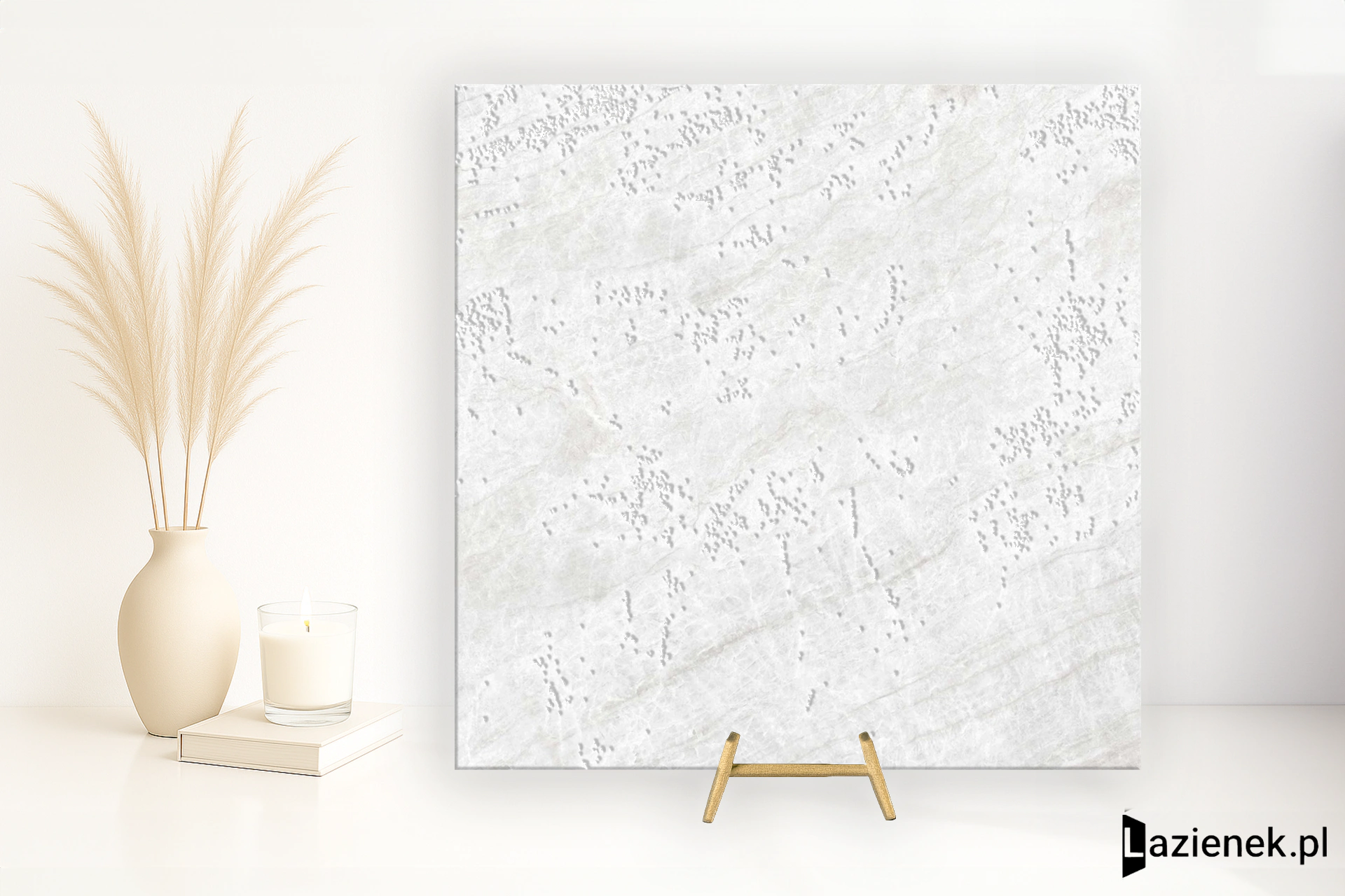 Grespania Taj Mahal White błyszcząca 119x119 cm gr. 10 mm - płytka rektyfikowana / 36TJ40P